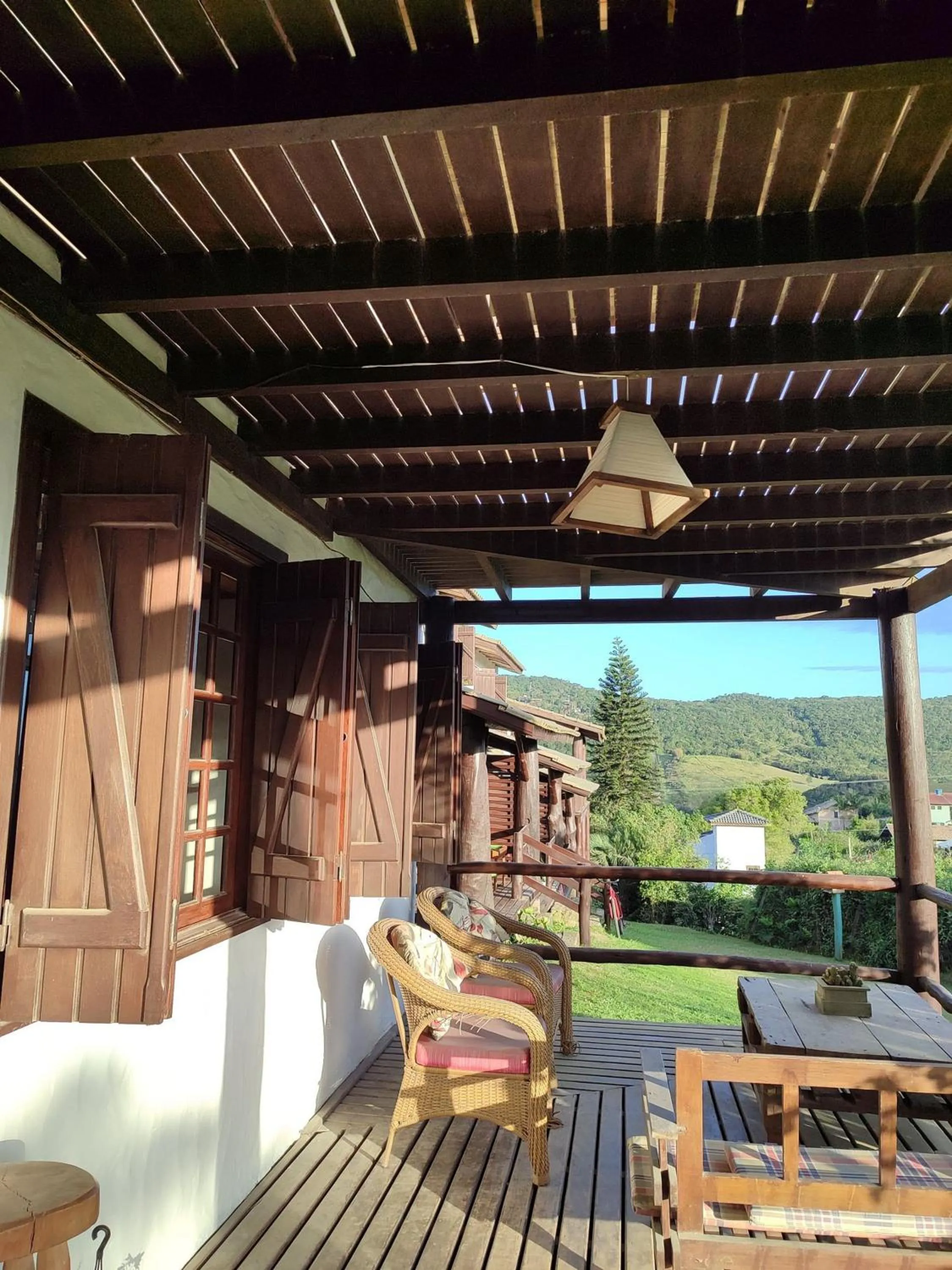 Garden view in Pousada Casa Morango - Praia do Rosa - SC