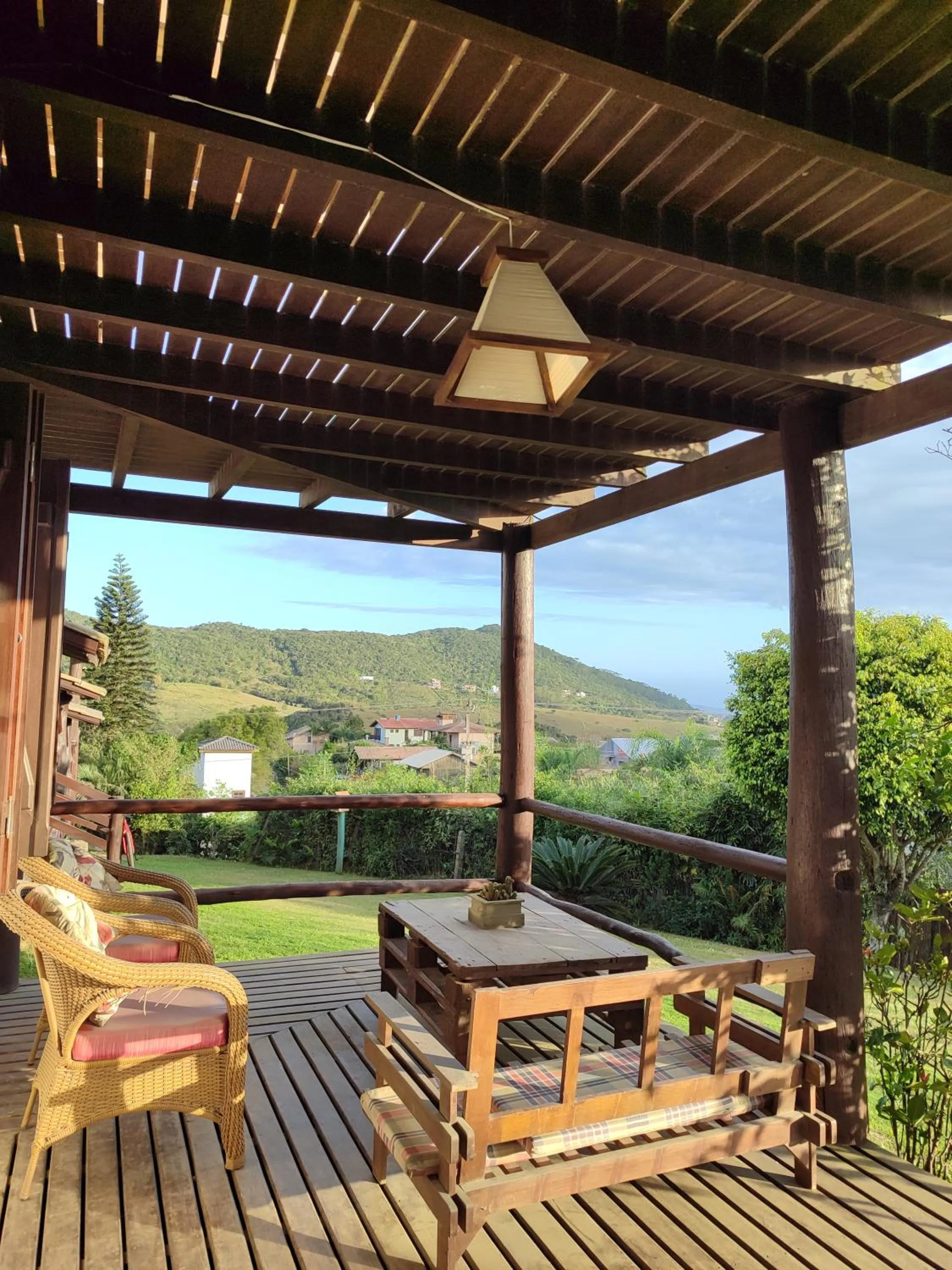 Patio in Pousada Casa Morango - Praia do Rosa - SC