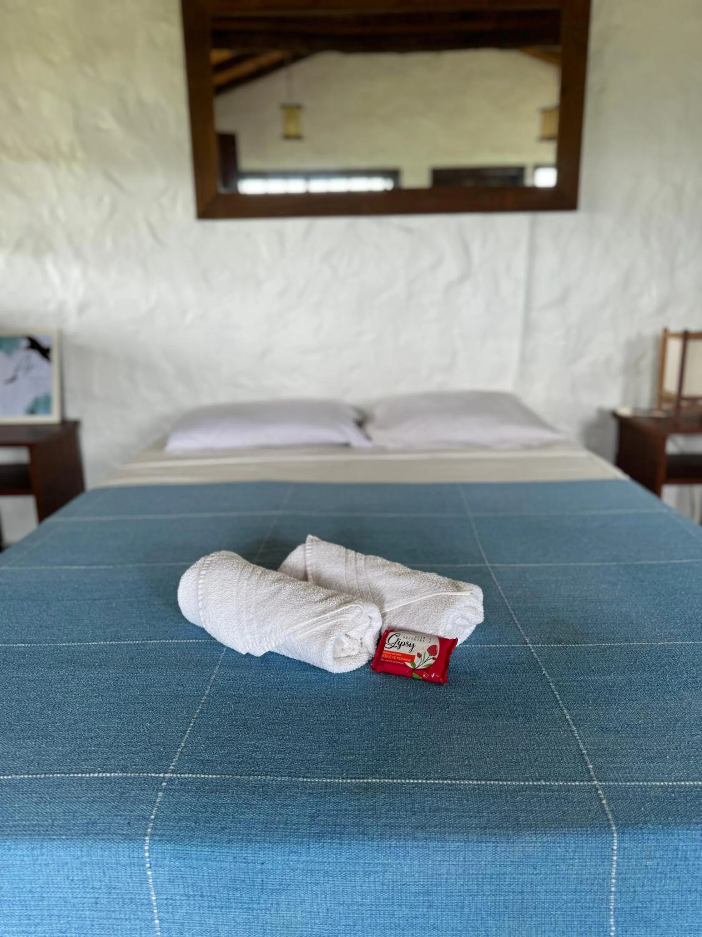 Bed in Pousada Casa Morango - Praia do Rosa - SC