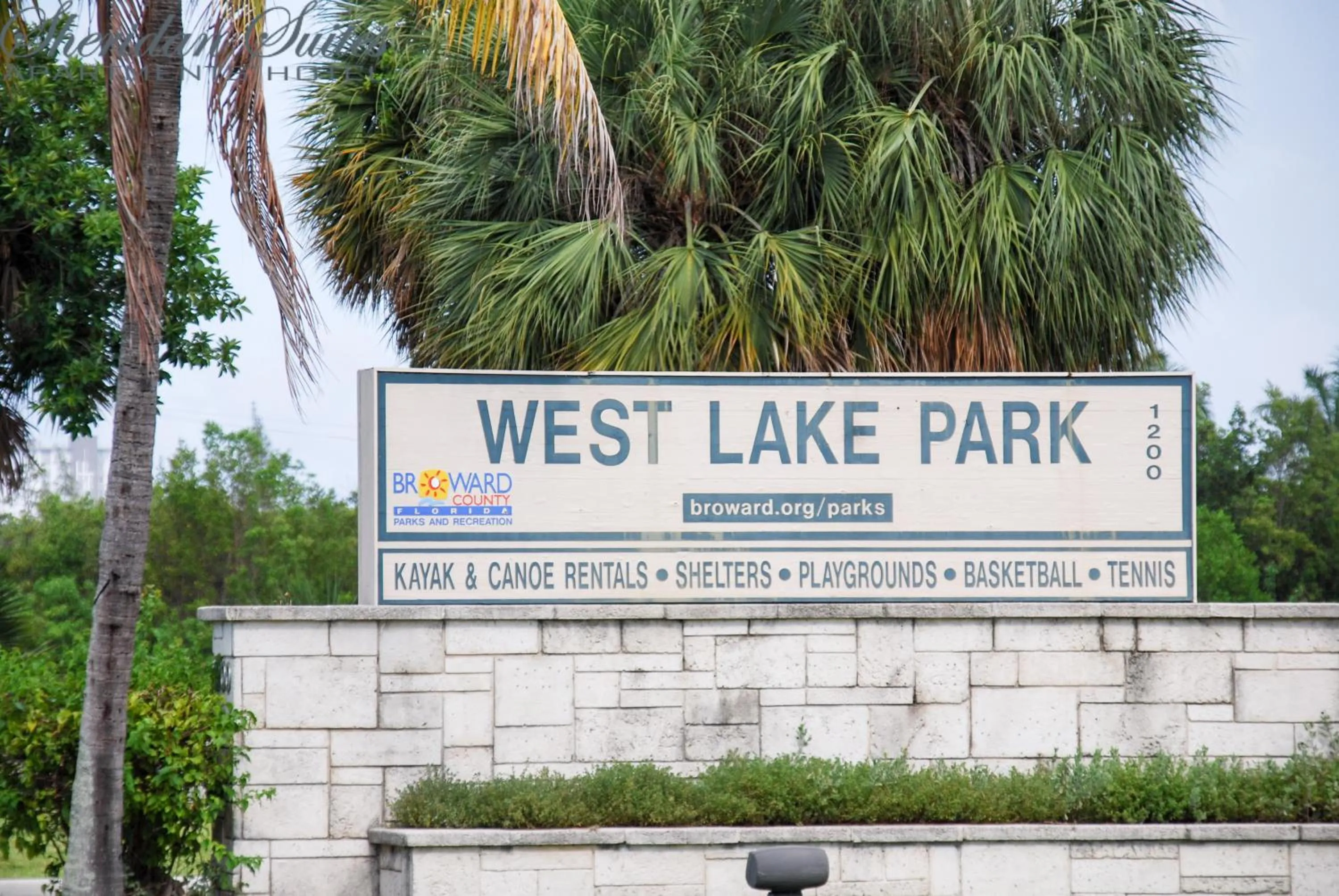 Natural landscape in Sheridan Suites Apartments