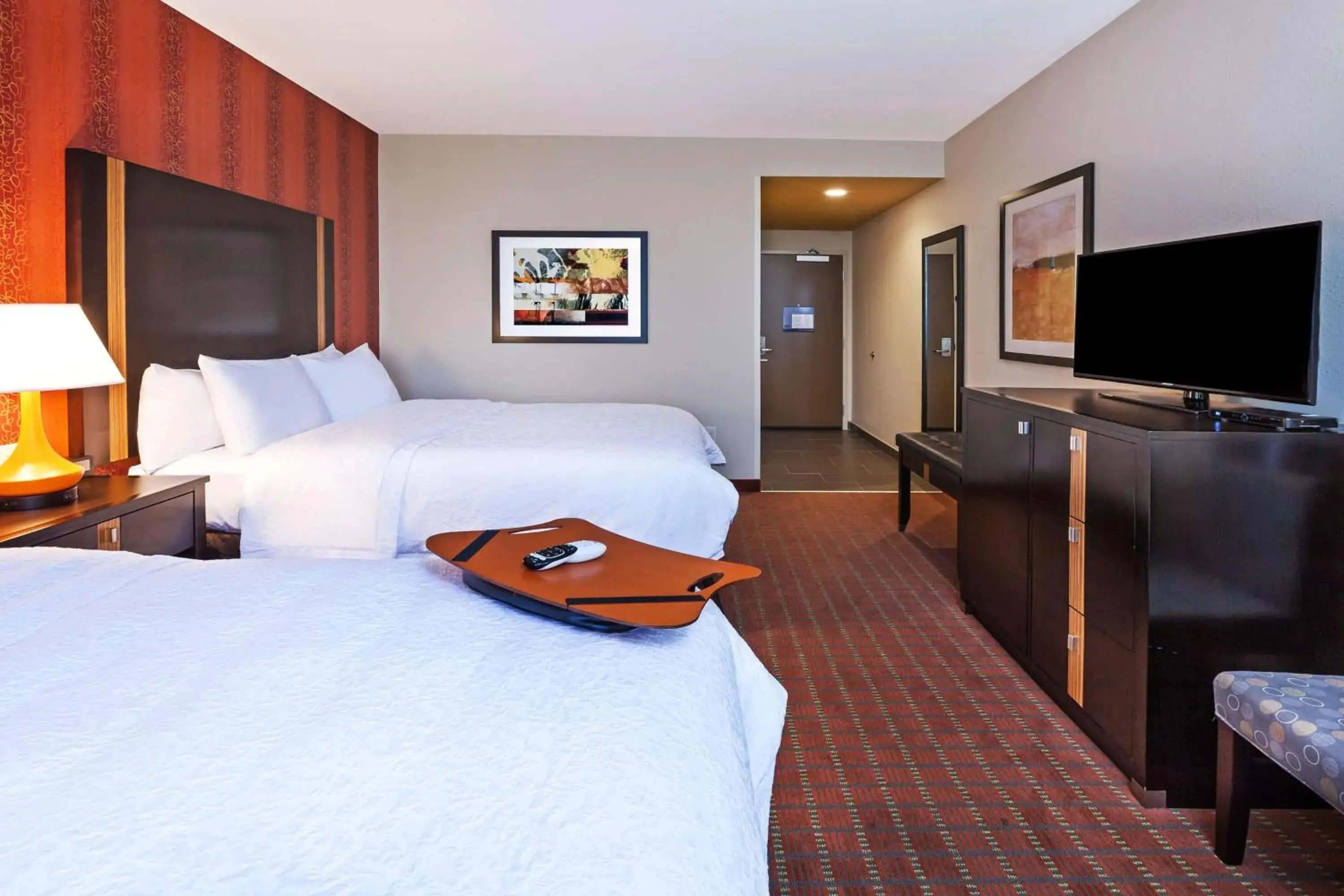 Queen Room with Two Queen Beds - Non-Smoking in Hampton Inn Marion Queen Room with Two Queen Beds - Non-Smoking in Hampton Inn Marion