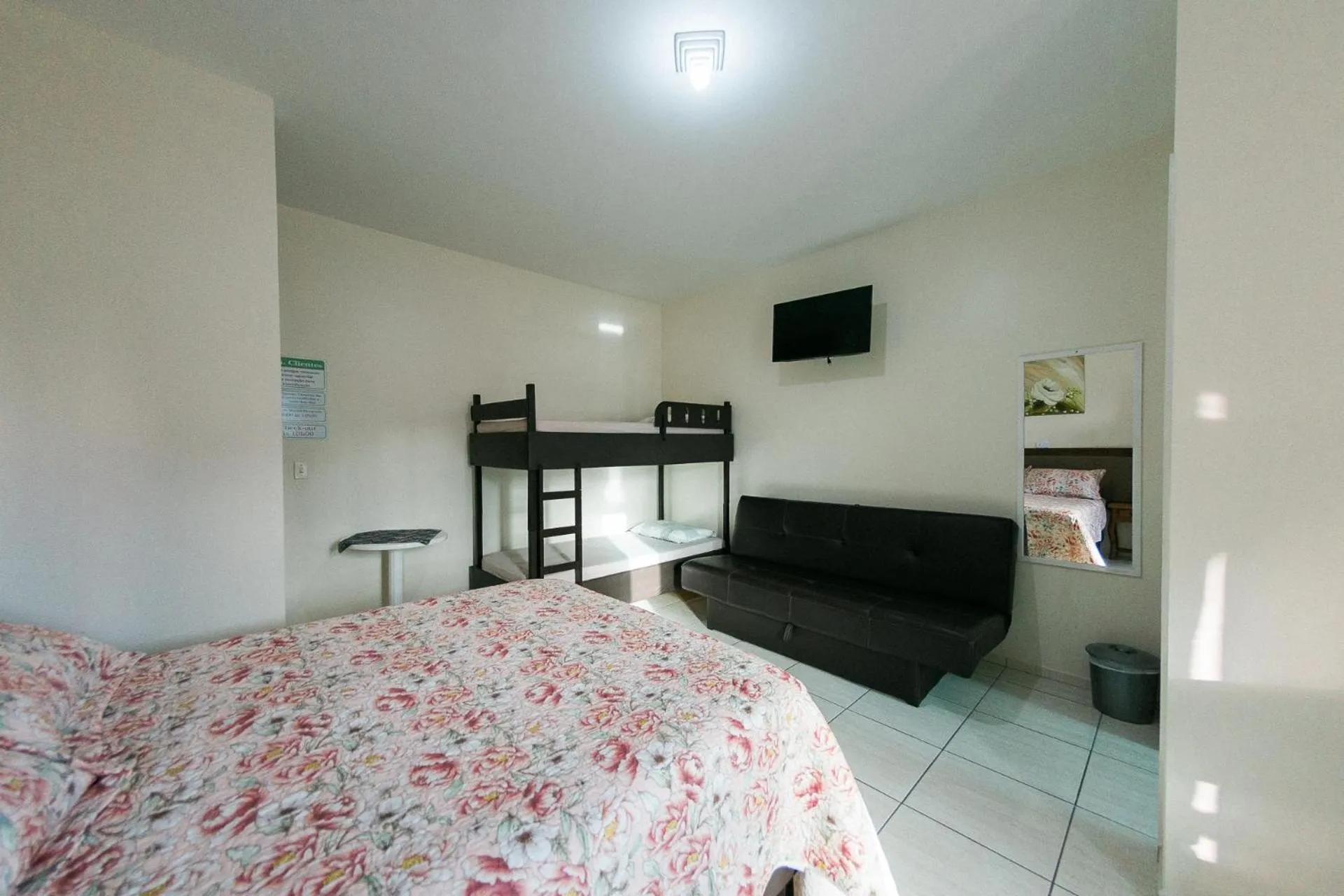 Bed in Pousada Pingo d' Água