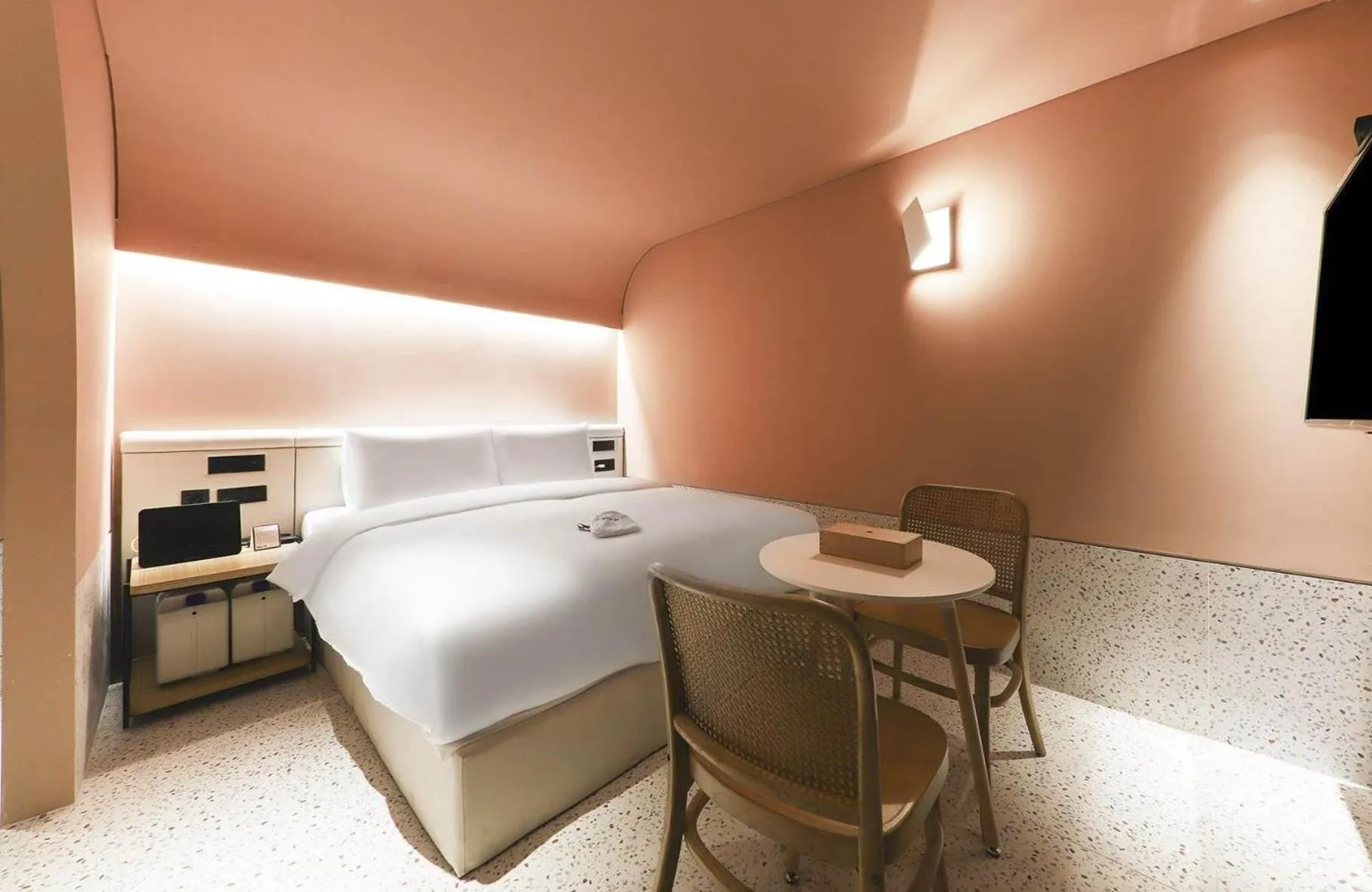 Bed in 뮤트호텔 대연 MUTE HOTEL Daeyeon Busan