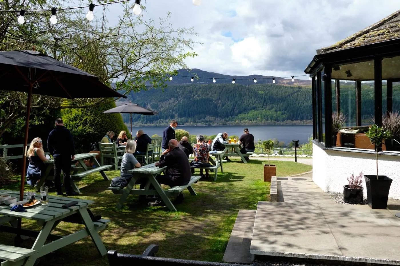 Garden in Craigdarroch Hotel