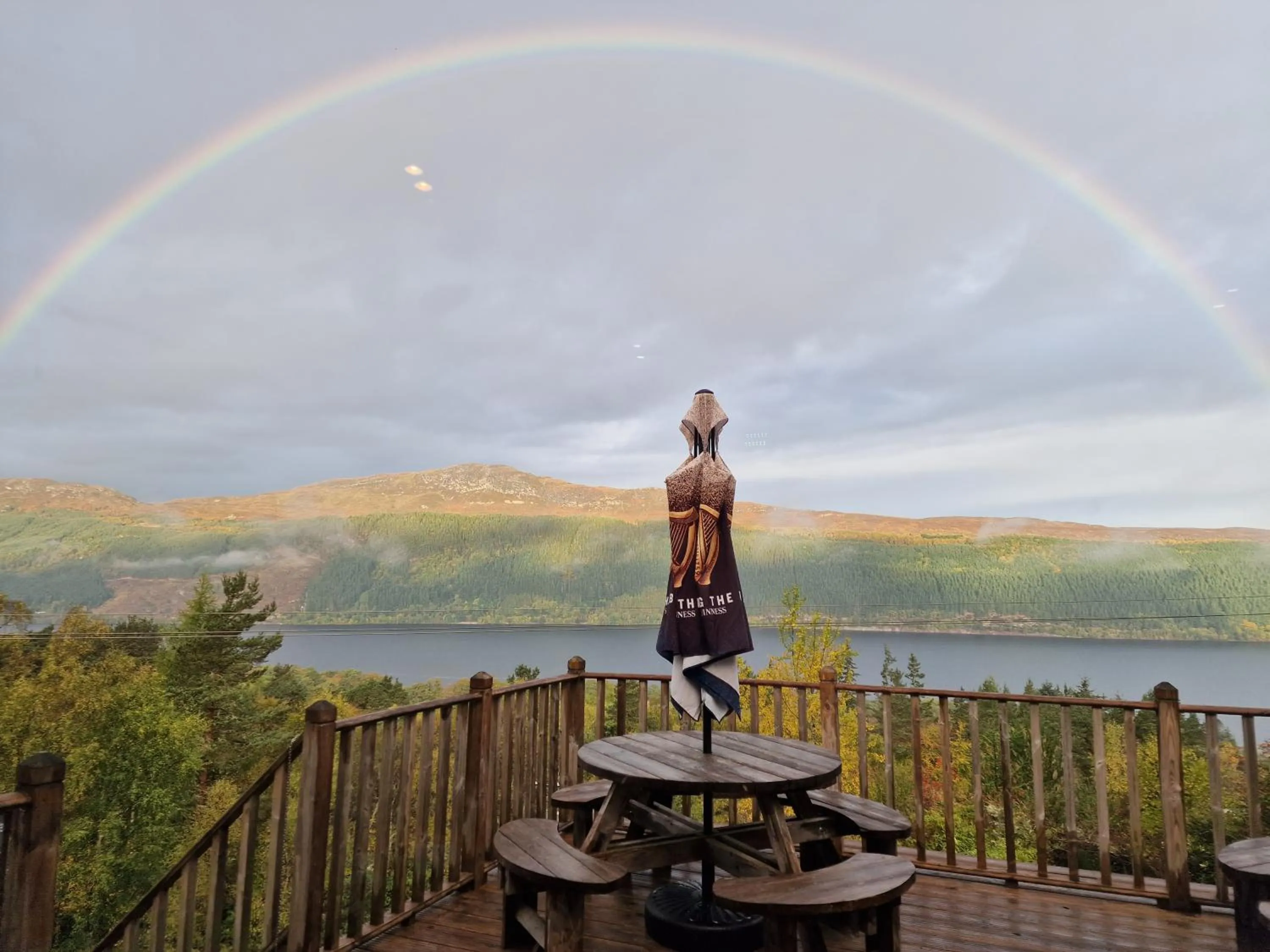 Lake view in Foyers House