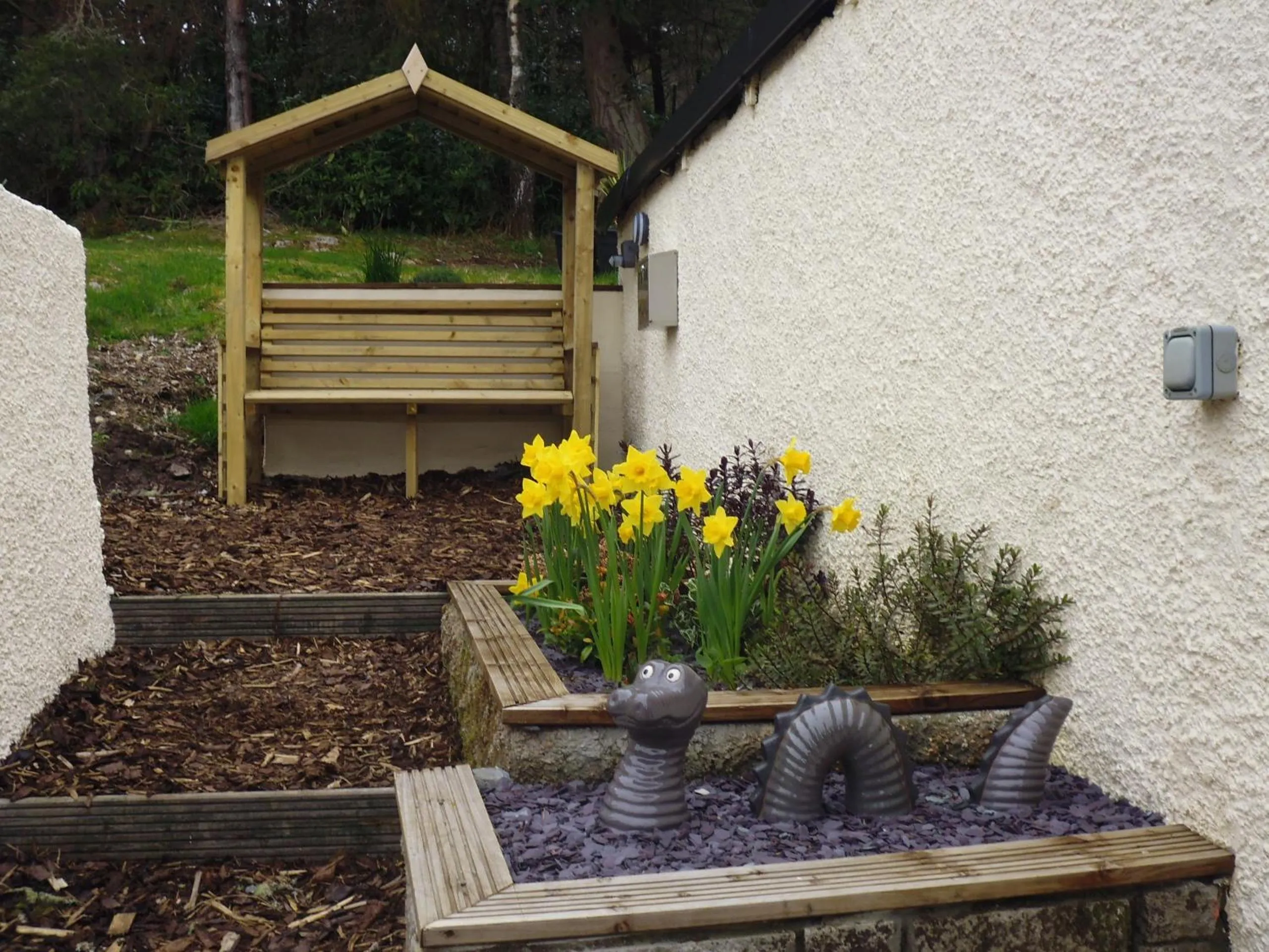 Garden in Foyers House