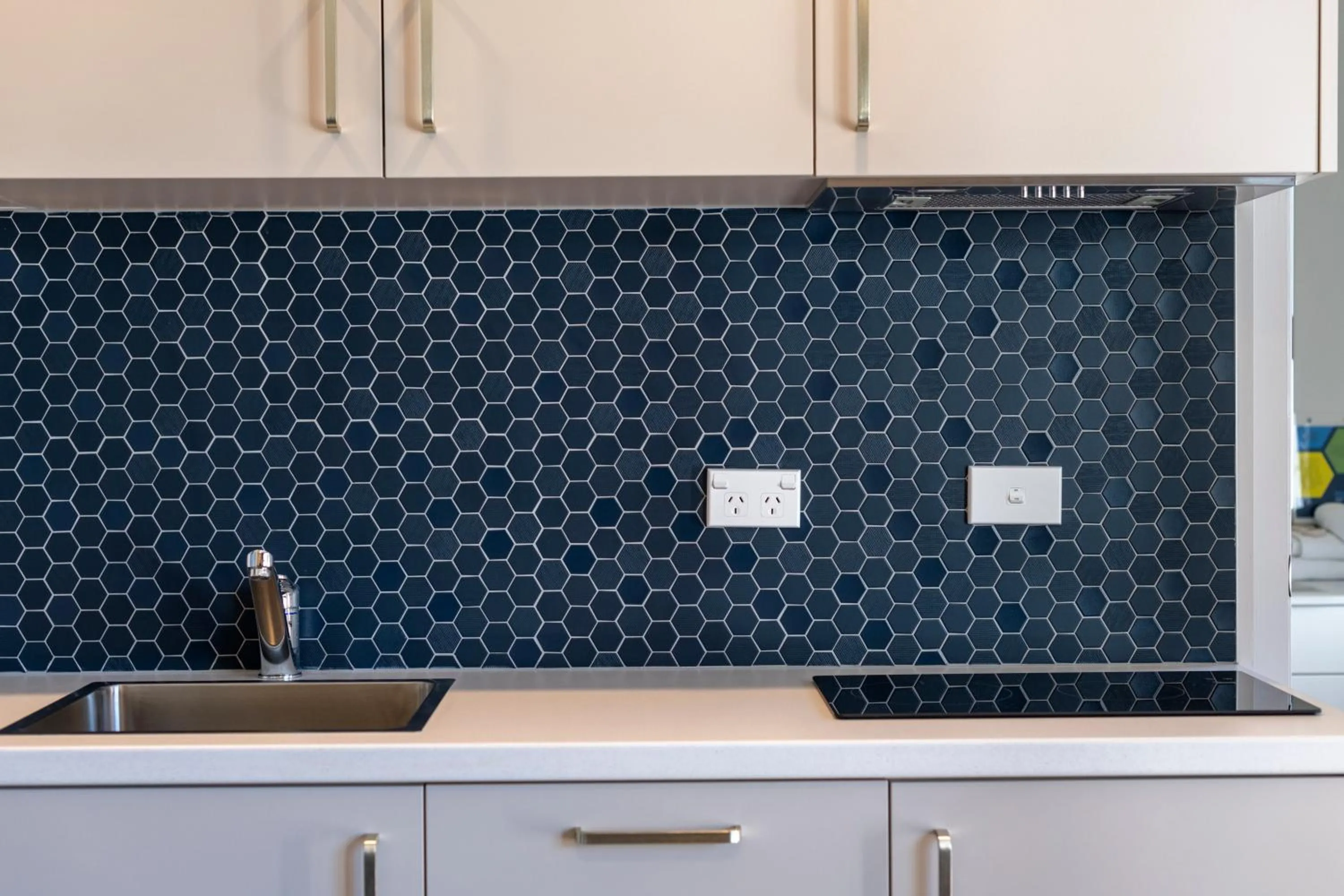 Kitchen or kitchenette in Waikanae Beach TOP 10 Holiday Park