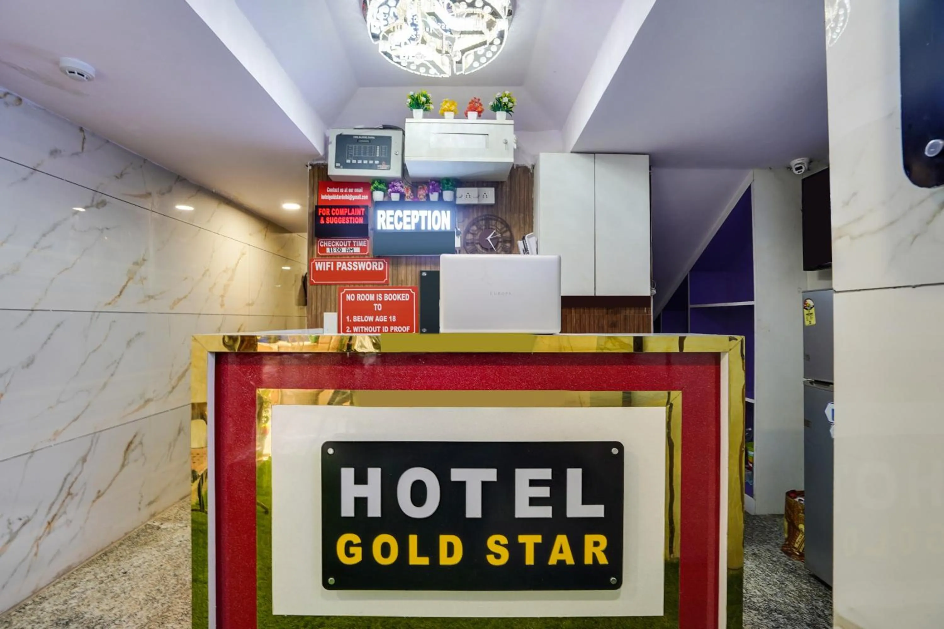 Lobby or reception in Hotel O Hotel Gold Star