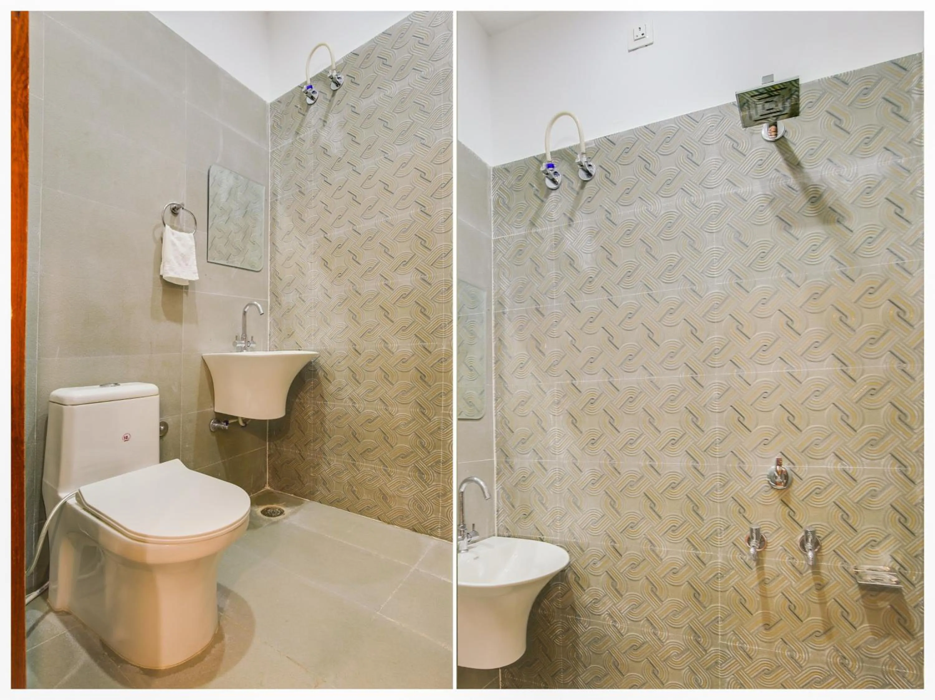 Bathroom in Hotel O Green In