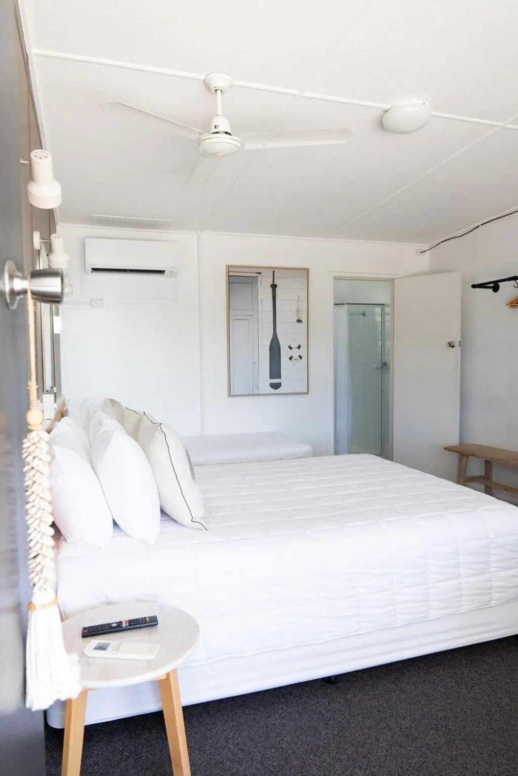 Bed in Motel Maclean