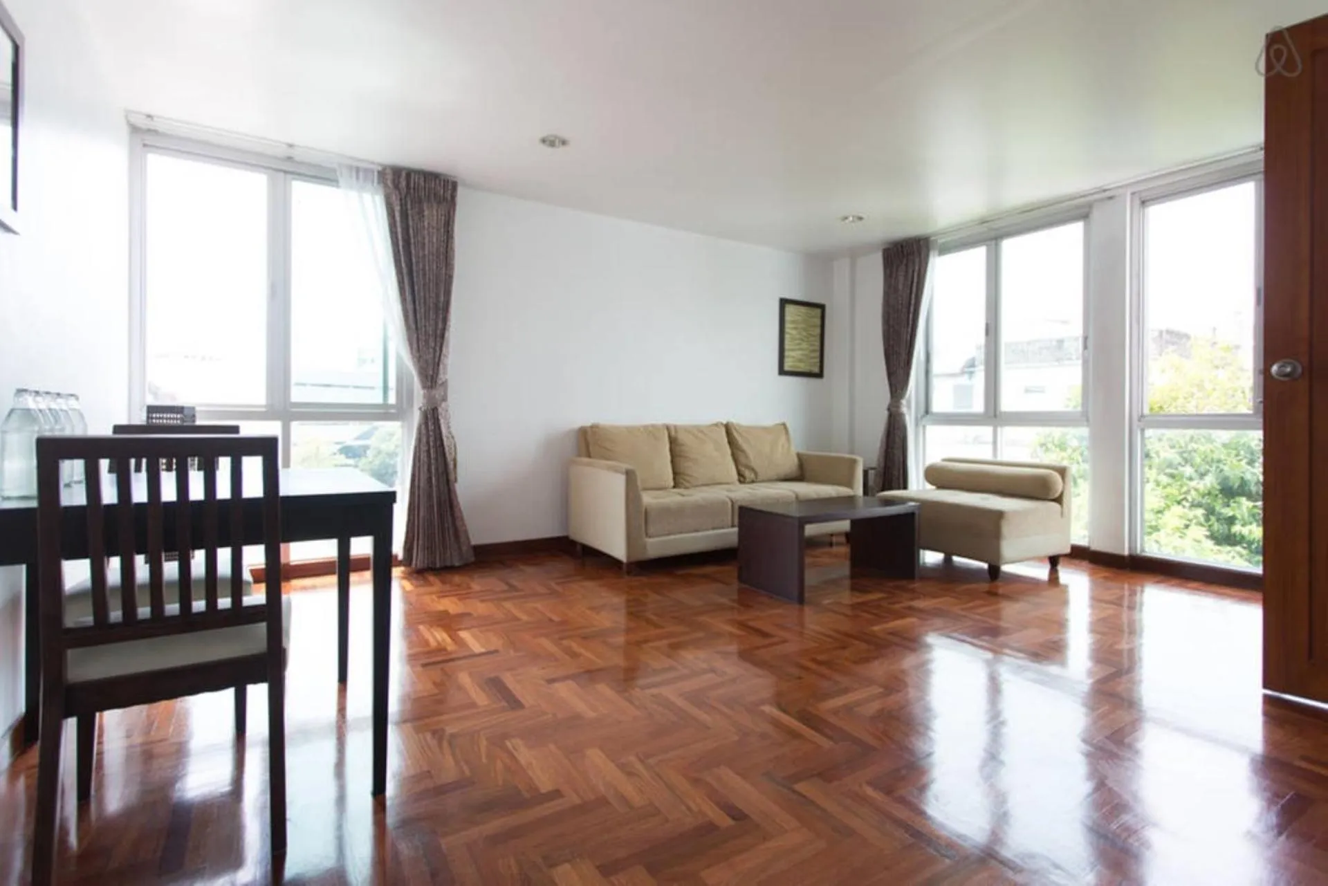 Living room in P.K. Garden Home