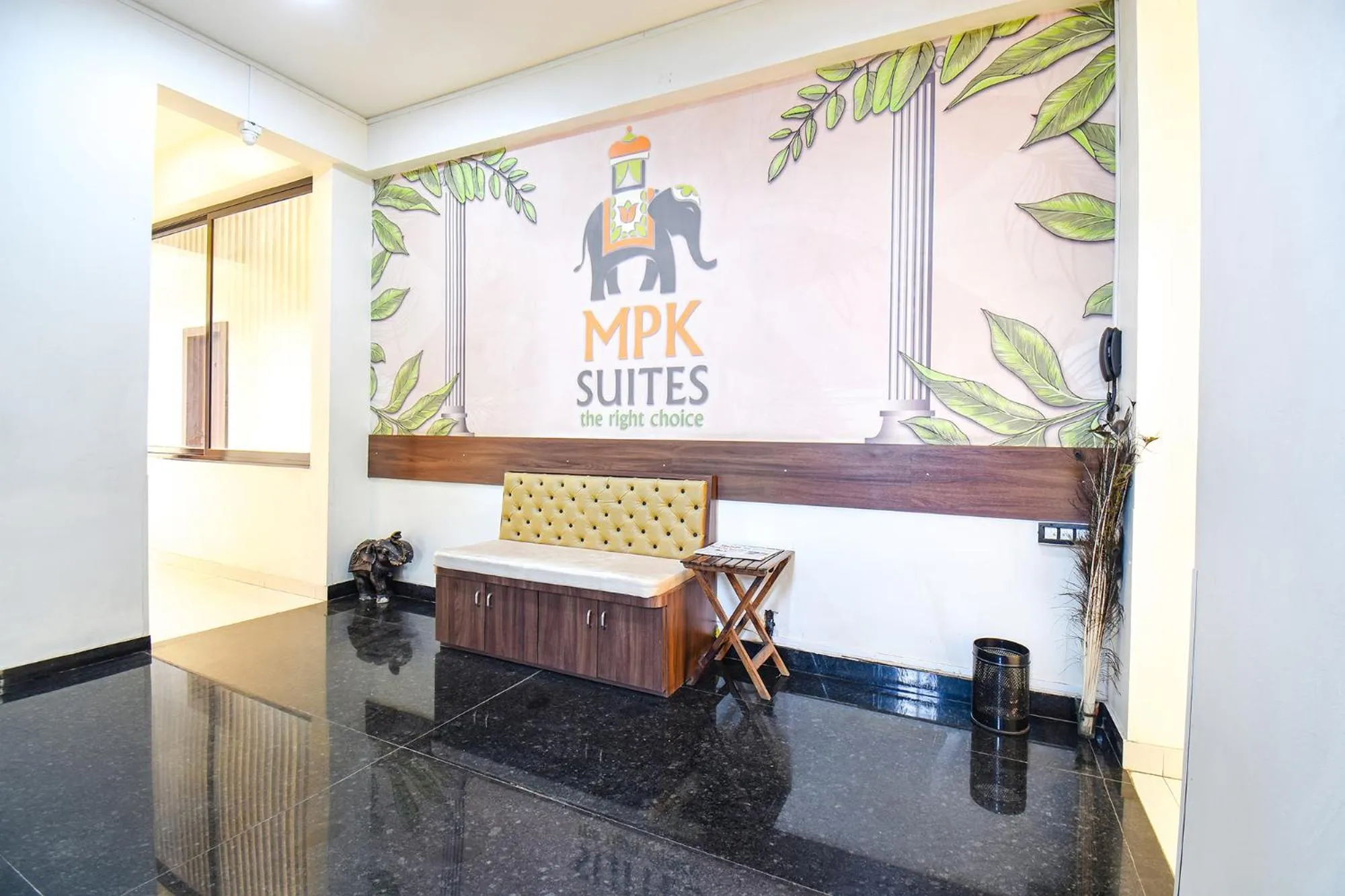 Seating area in FabHotel Royal Suits - Nr Mahadji Shinde Chhatri