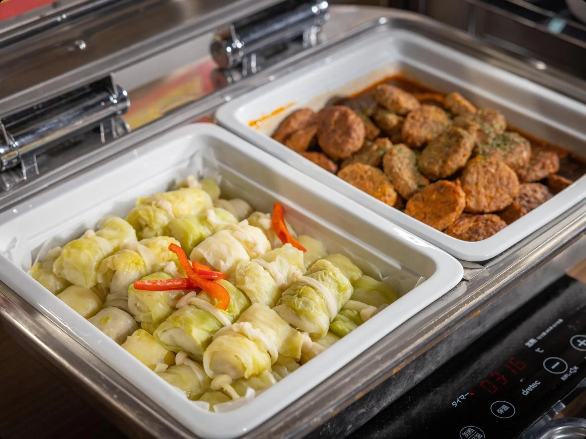 Food and drinks in Hotel Taiyo Noen Tokushima Kenchomae