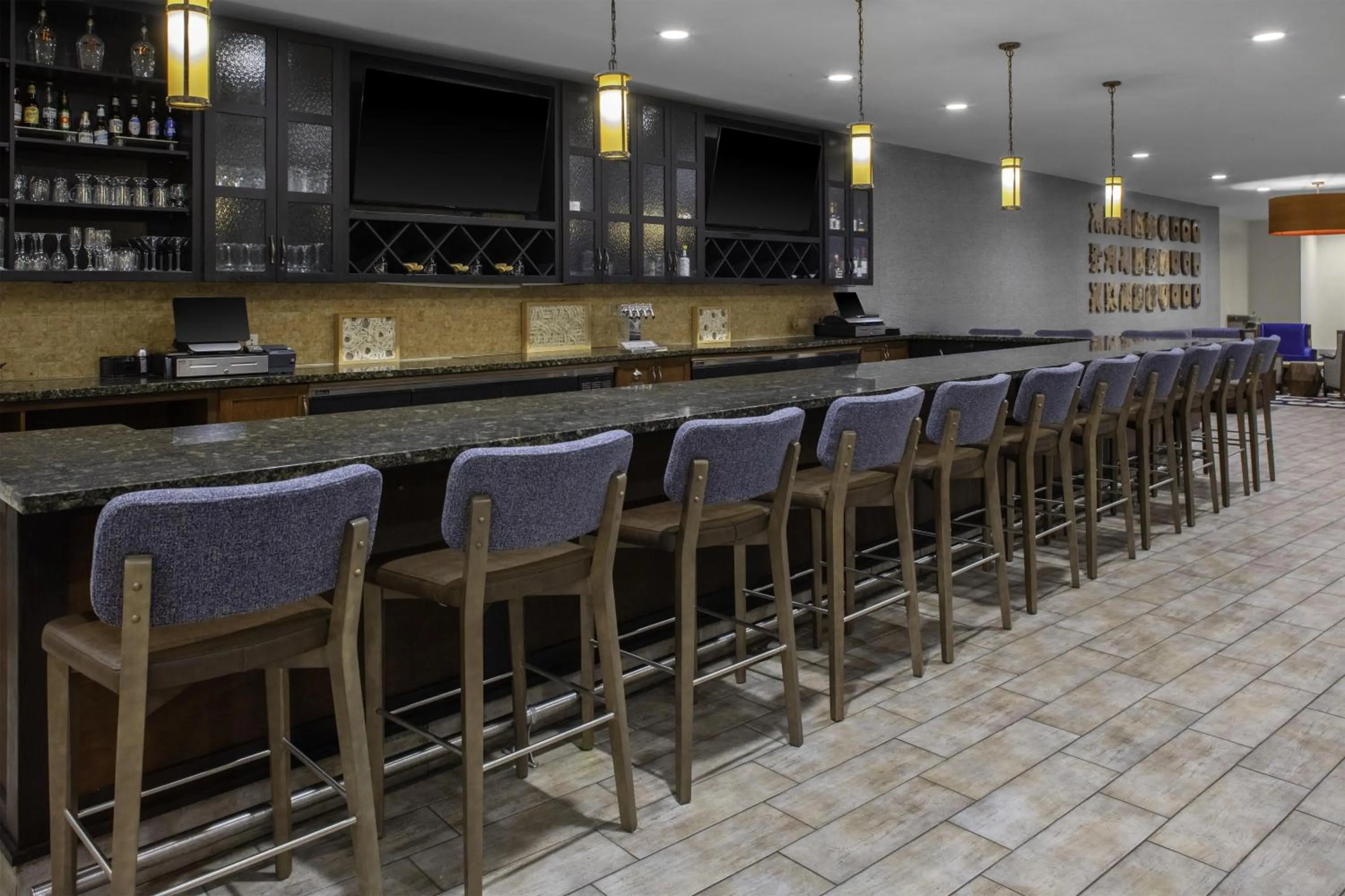 Lounge or bar in Hilton Garden Inn Denison/Sherman/At Texoma Event Center