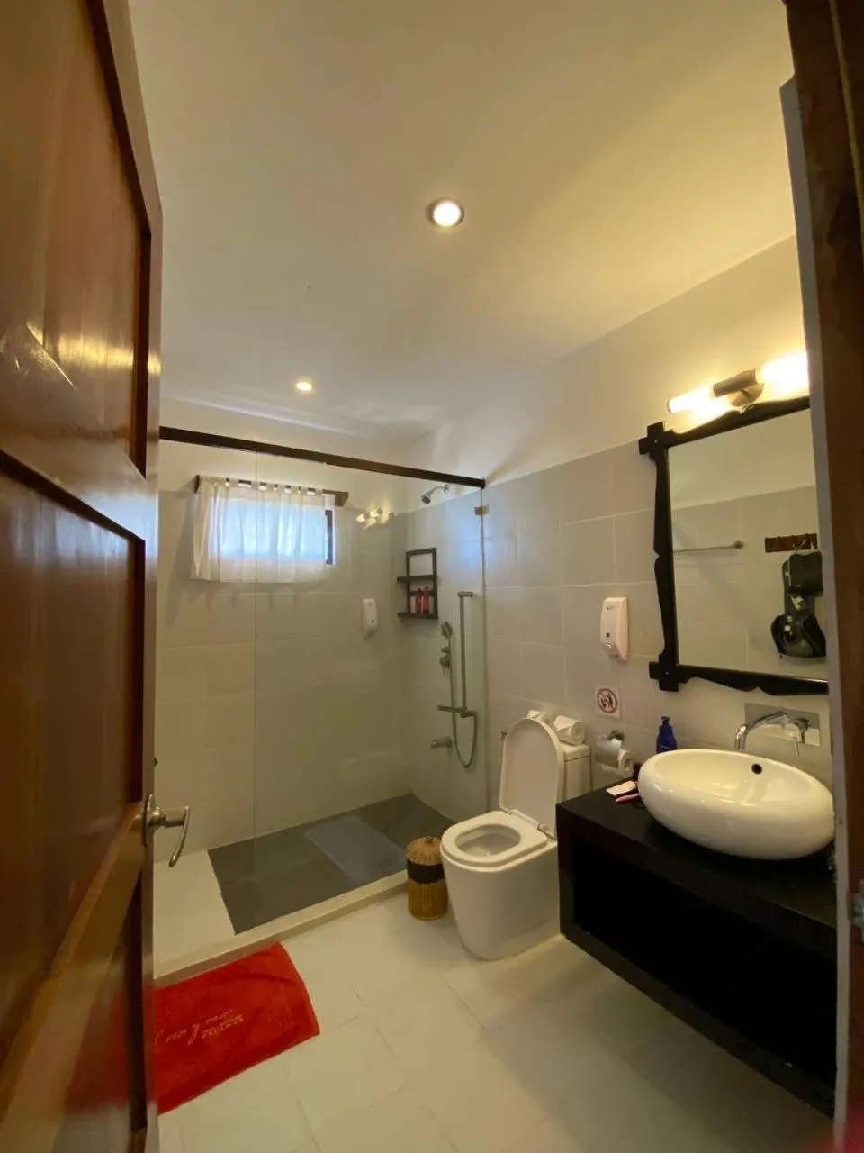 Bathroom in EL RIO Y MAR RESORT