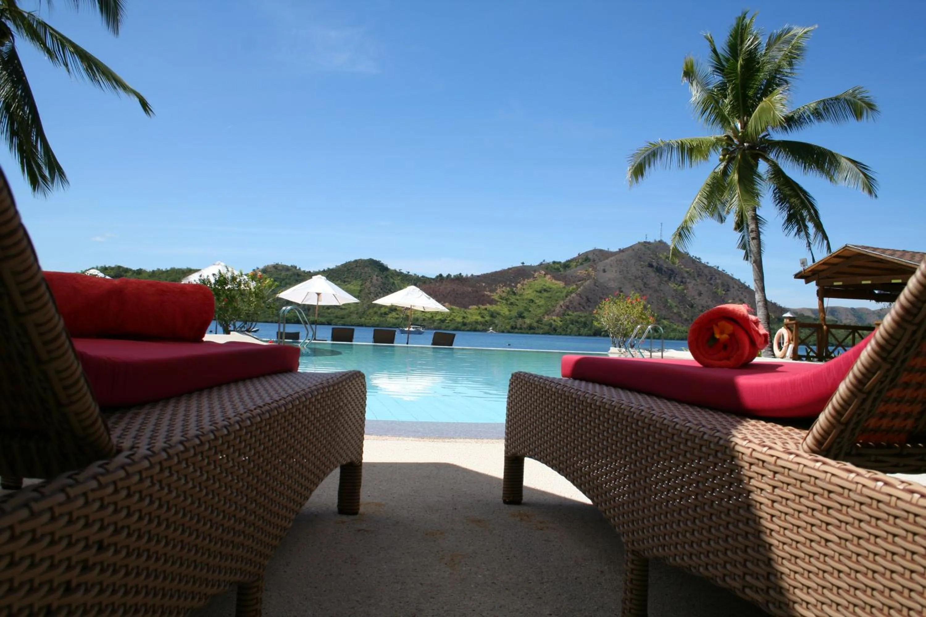Pool view in EL RIO Y MAR RESORT