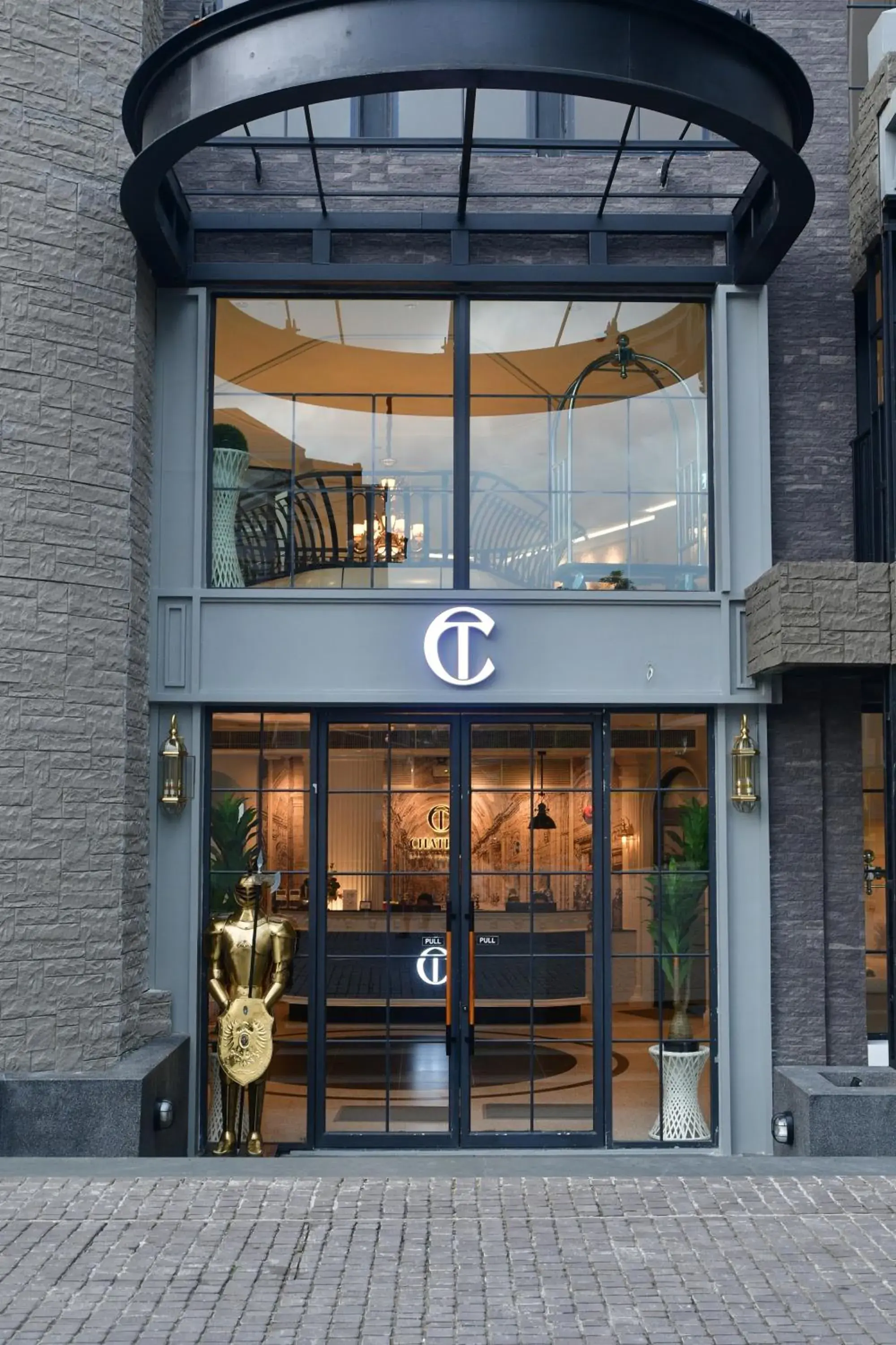 Facade/entrance in Chateau Du Village Patong Facade/entrance in Chateau Du Village Patong