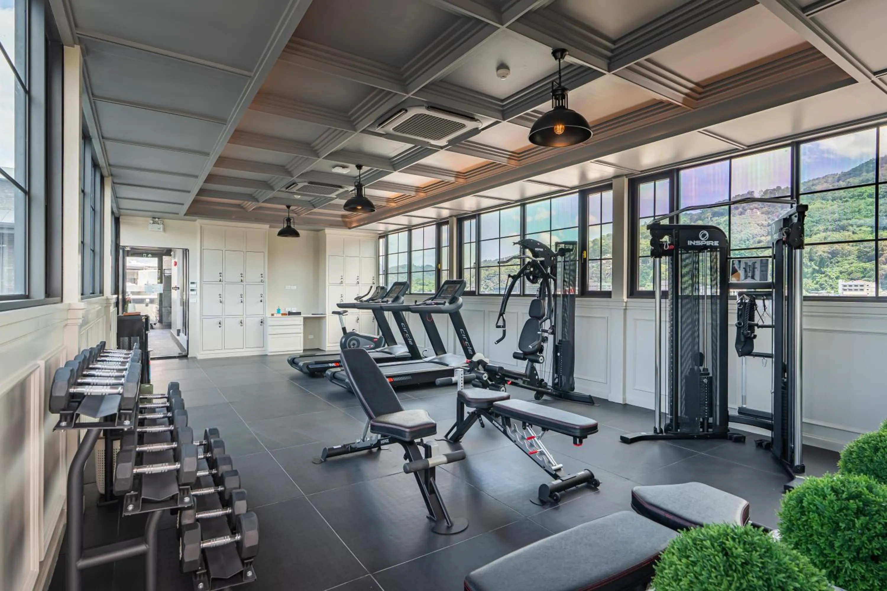Fitness centre/facilities in Chateau Du Village Patong