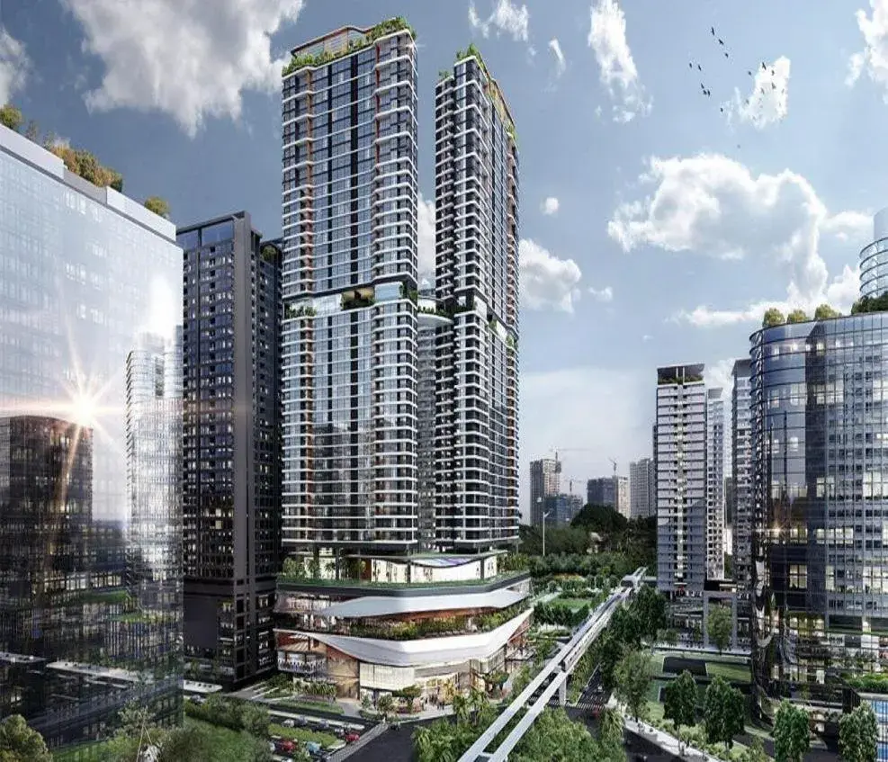 Property building in Apartments in Han Jardin Building next West Lake Property building in Apartments in Han Jardin Building next West Lake