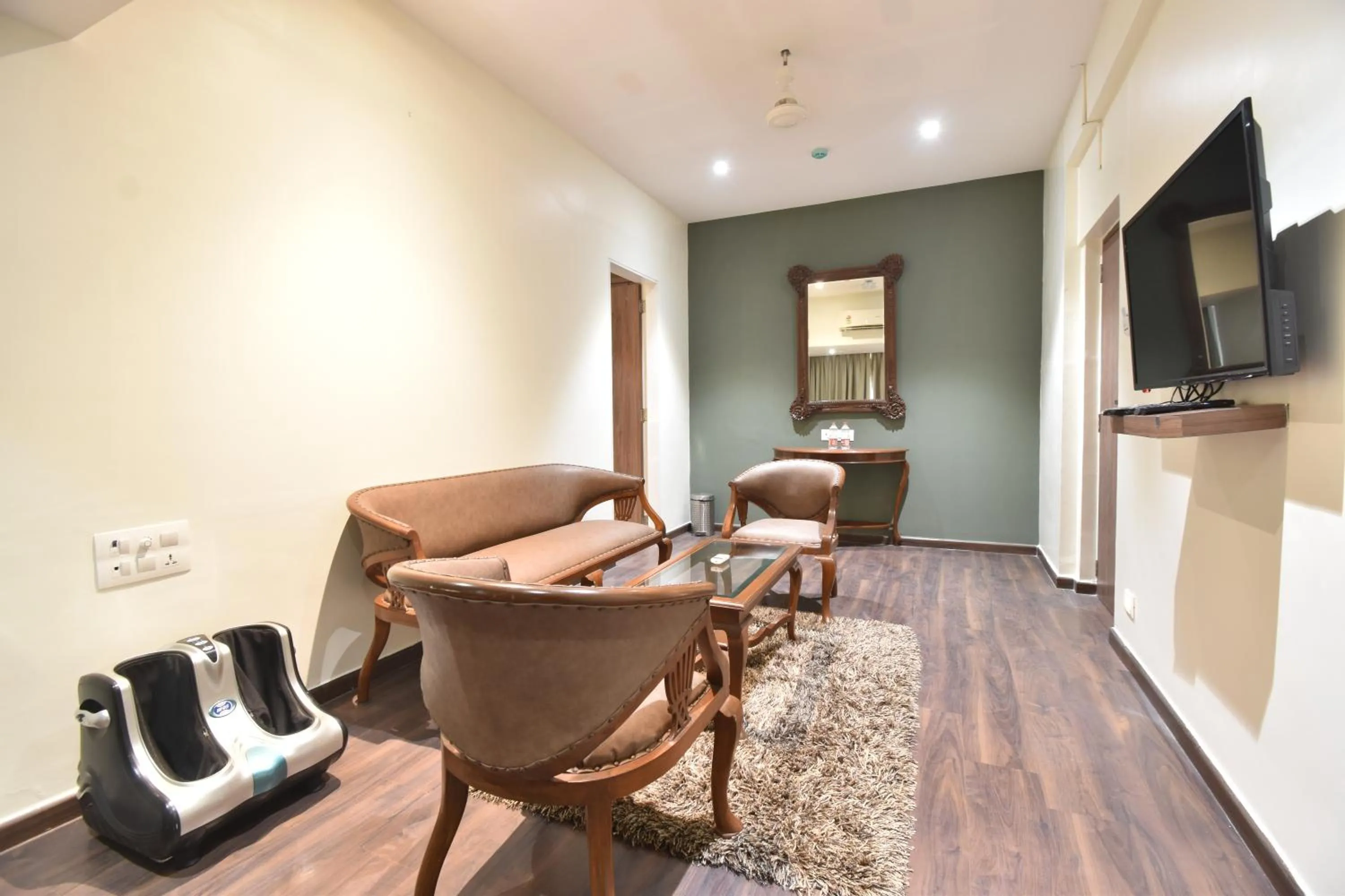 Living room in The Aarya A Smart Business Hotel