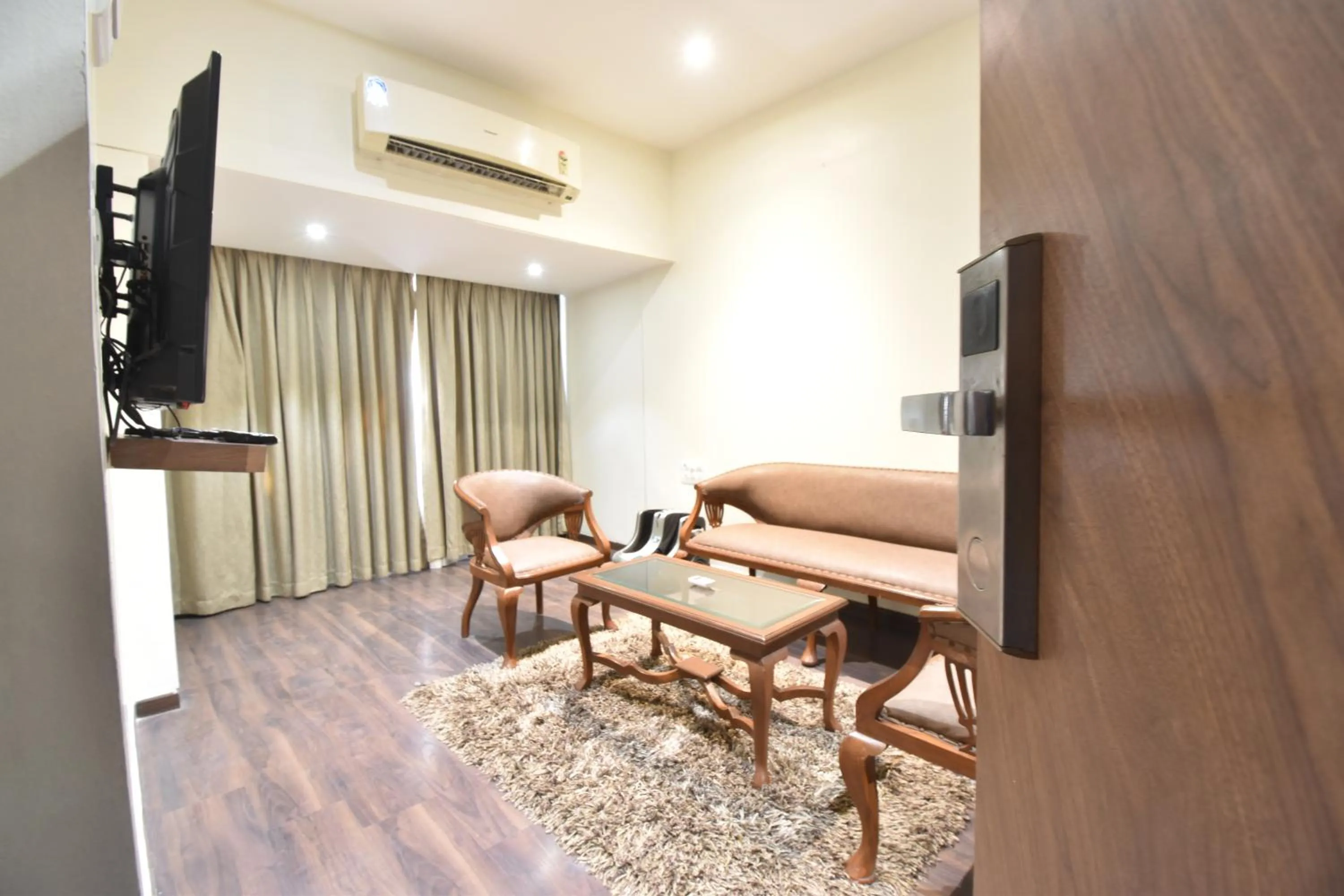 Seating area in The Aarya A Smart Business Hotel