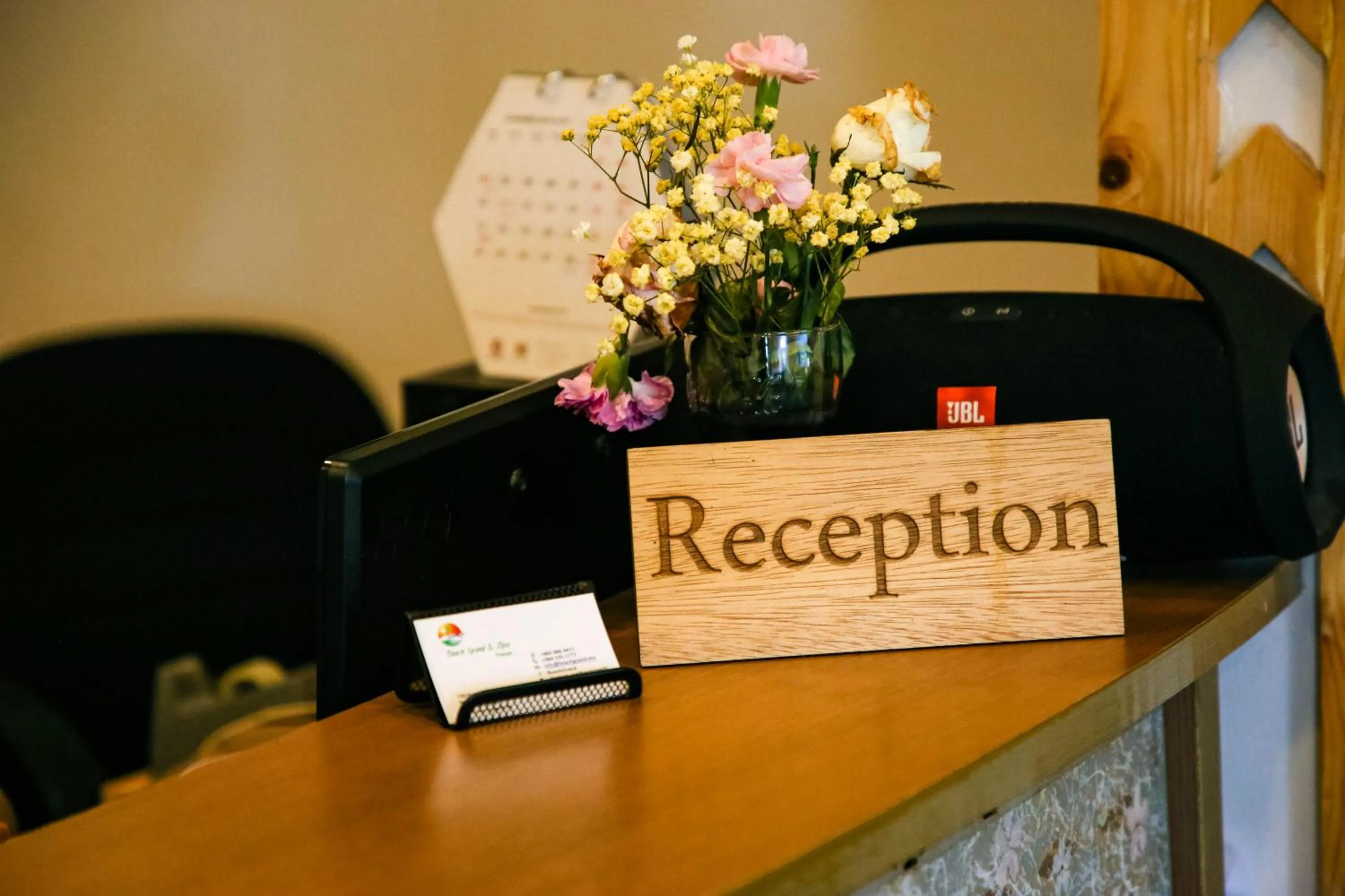 Lobby or reception in Beach Grand & Spa Premium