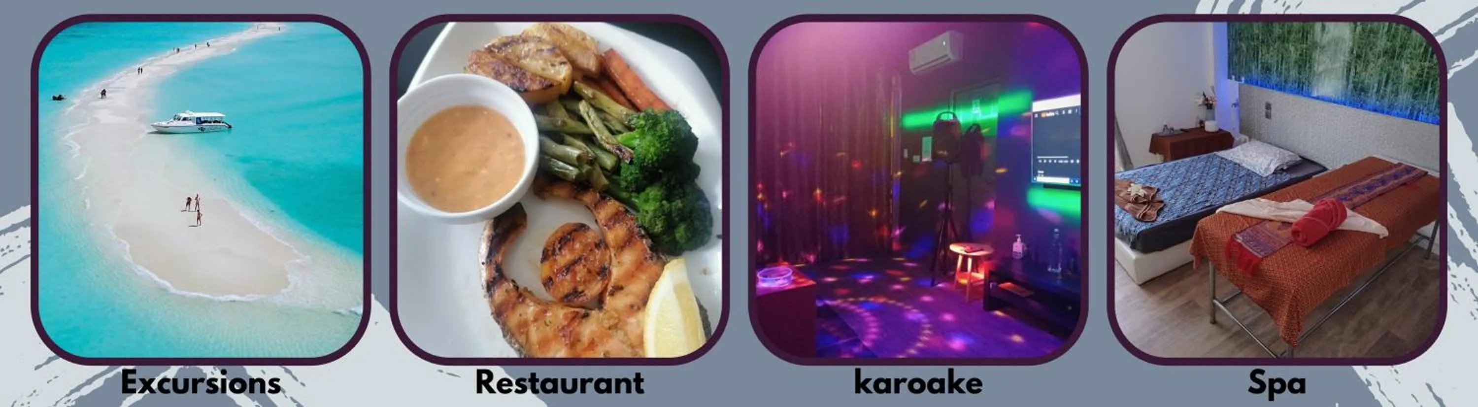 Activities in Beach Grand & Spa Premium