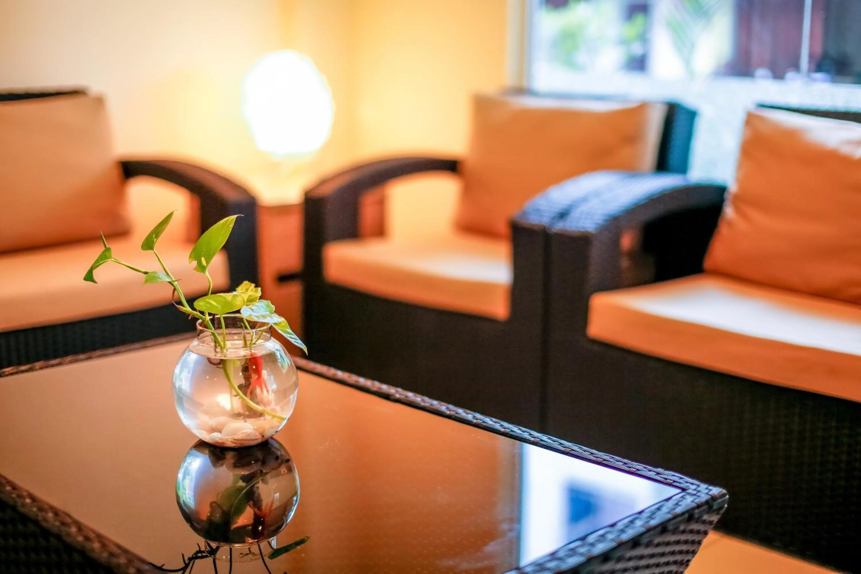 Communal lounge/ TV room in Beach Grand & Spa Premium