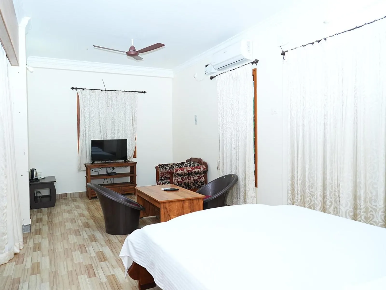 Bedroom, Bed in Virsaa Holiday Home