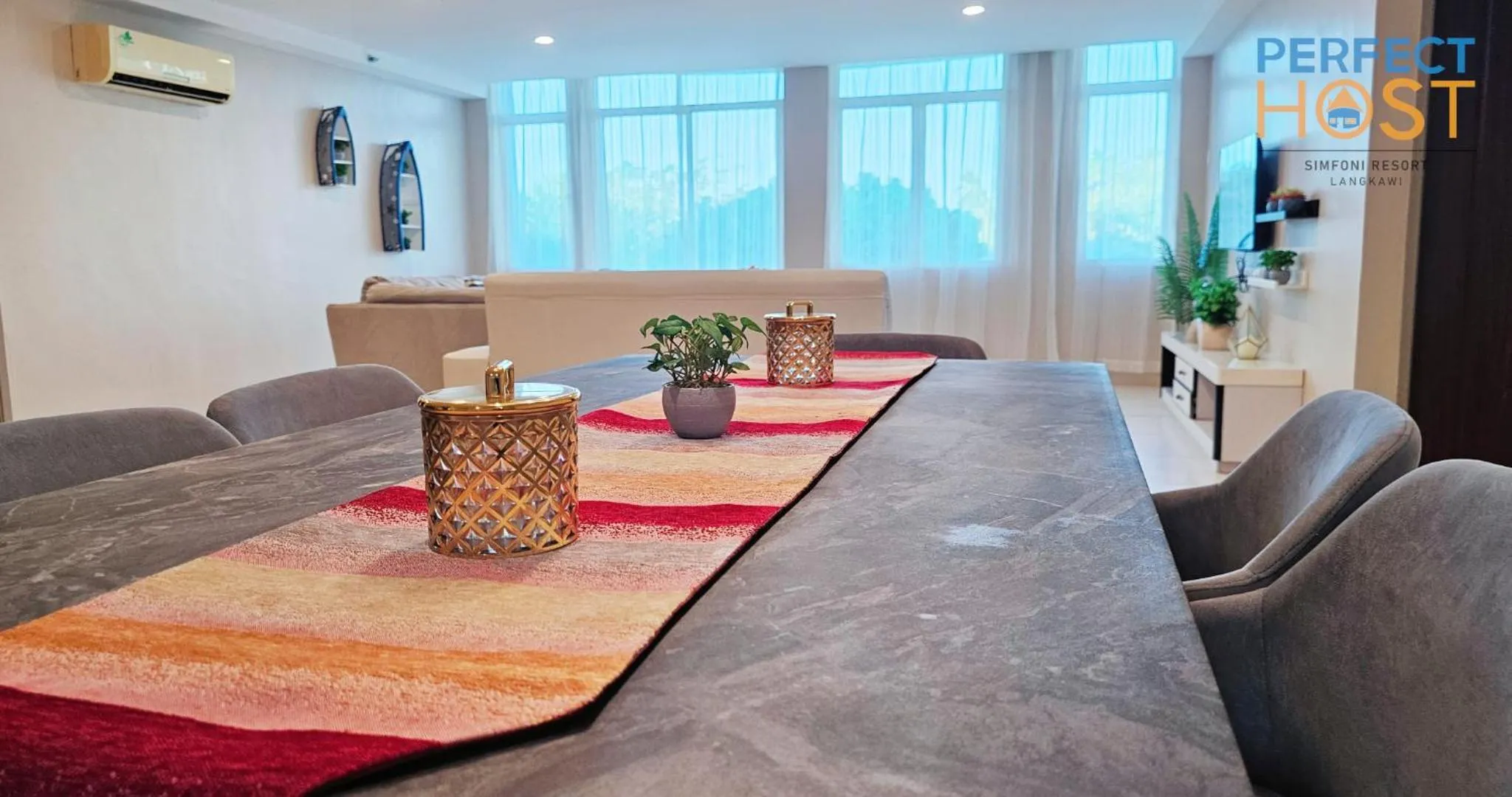 Dining area in Simfoni Resort Langkawi by Perfect Host