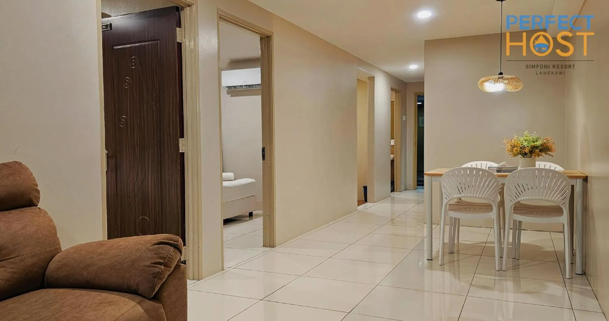 Living room in Simfoni Resort Langkawi by Perfect Host