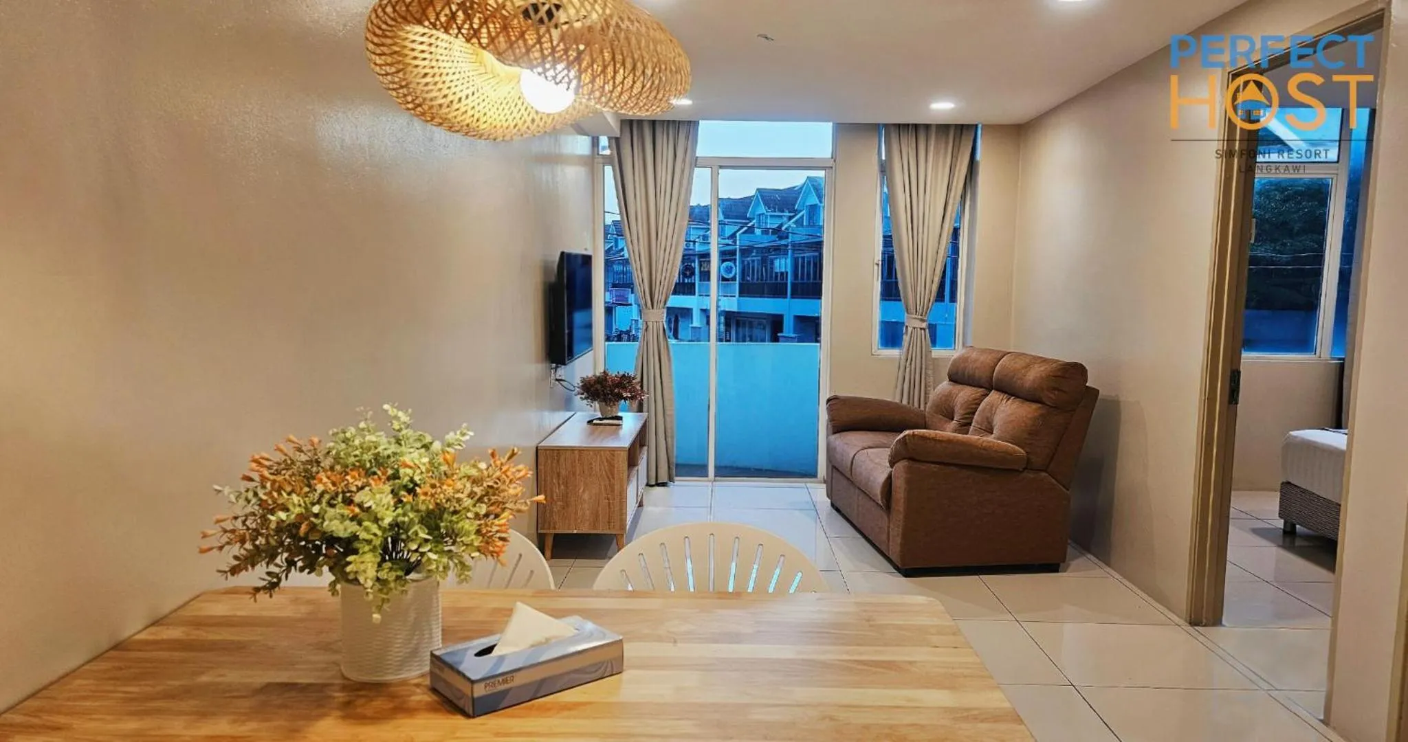 Dining area in Simfoni Resort Langkawi by Perfect Host