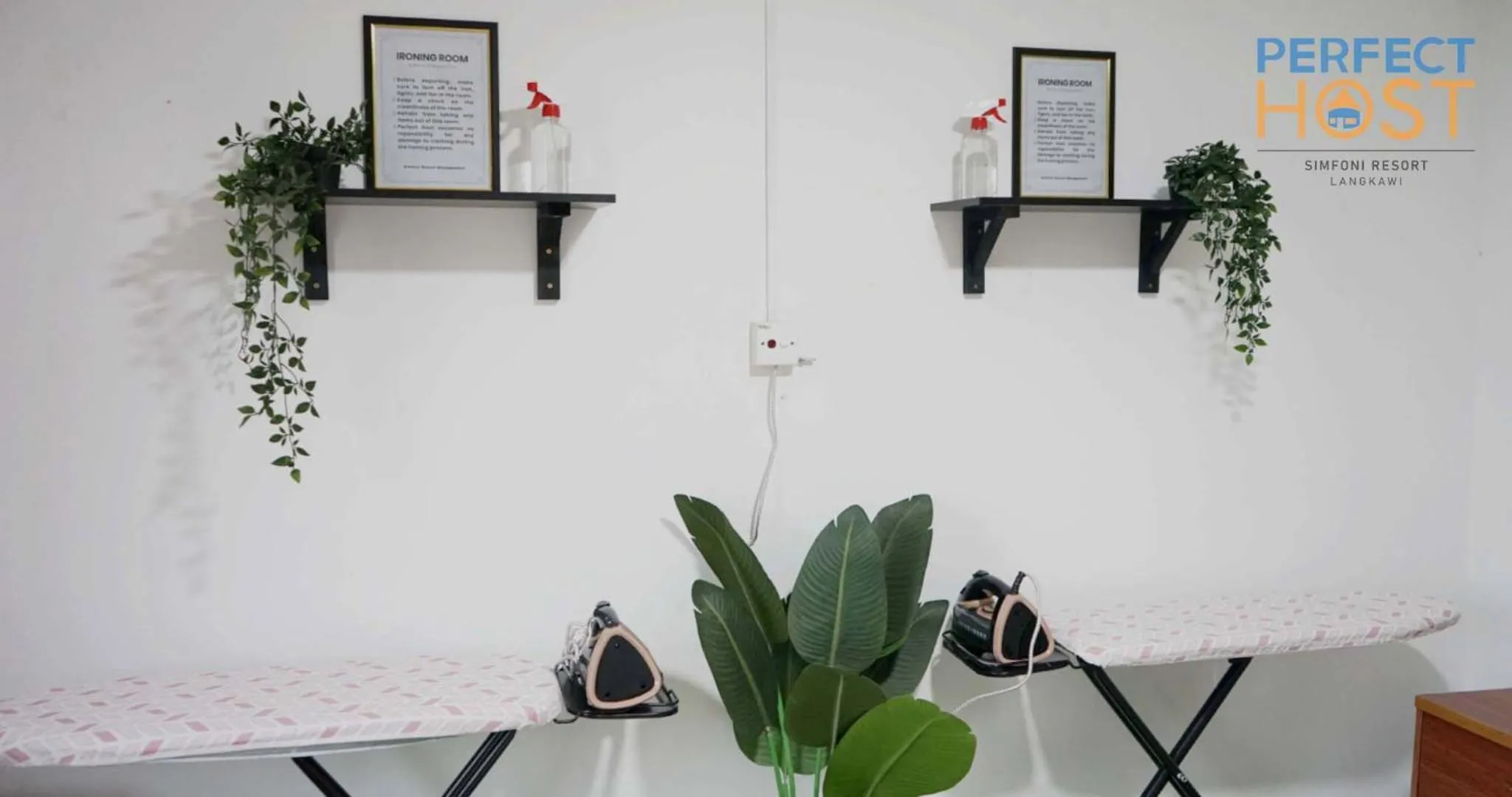 flat iron in Simfoni Resort Langkawi by Perfect Host