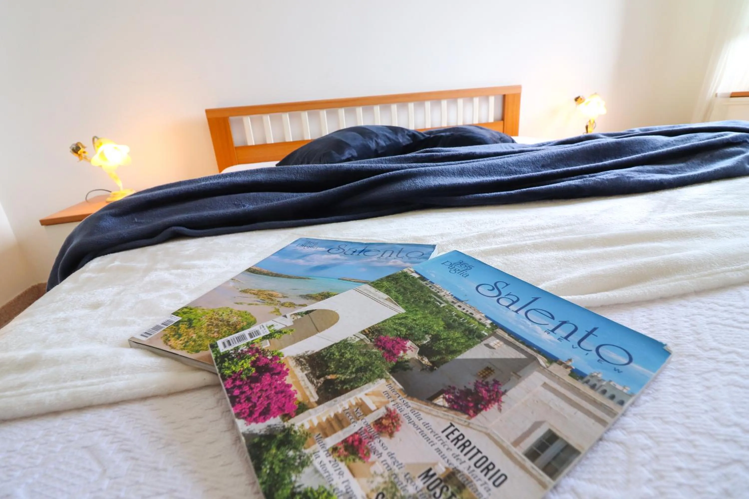 Bed in Jasmines House Otranto