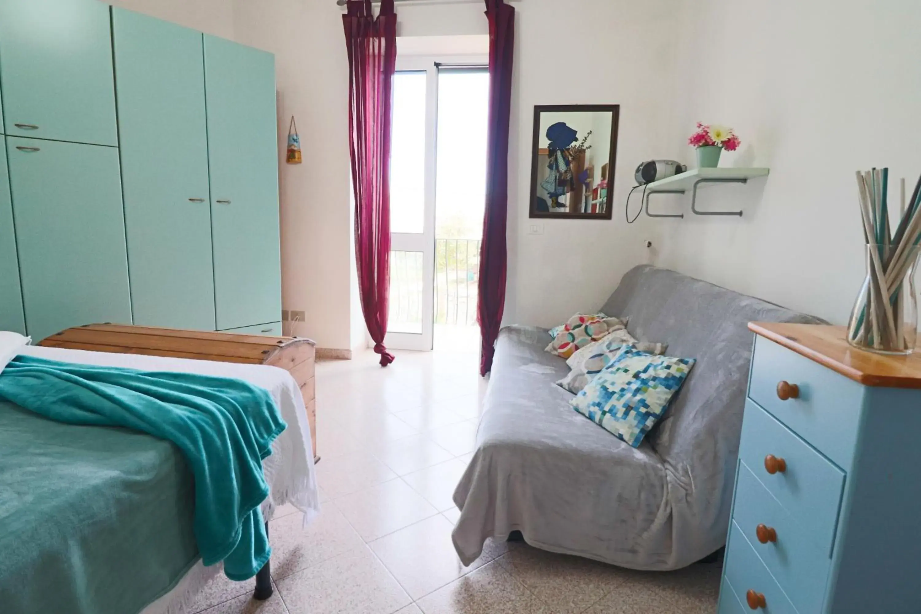 Bed in Jasmines House Otranto Bed in Jasmines House Otranto