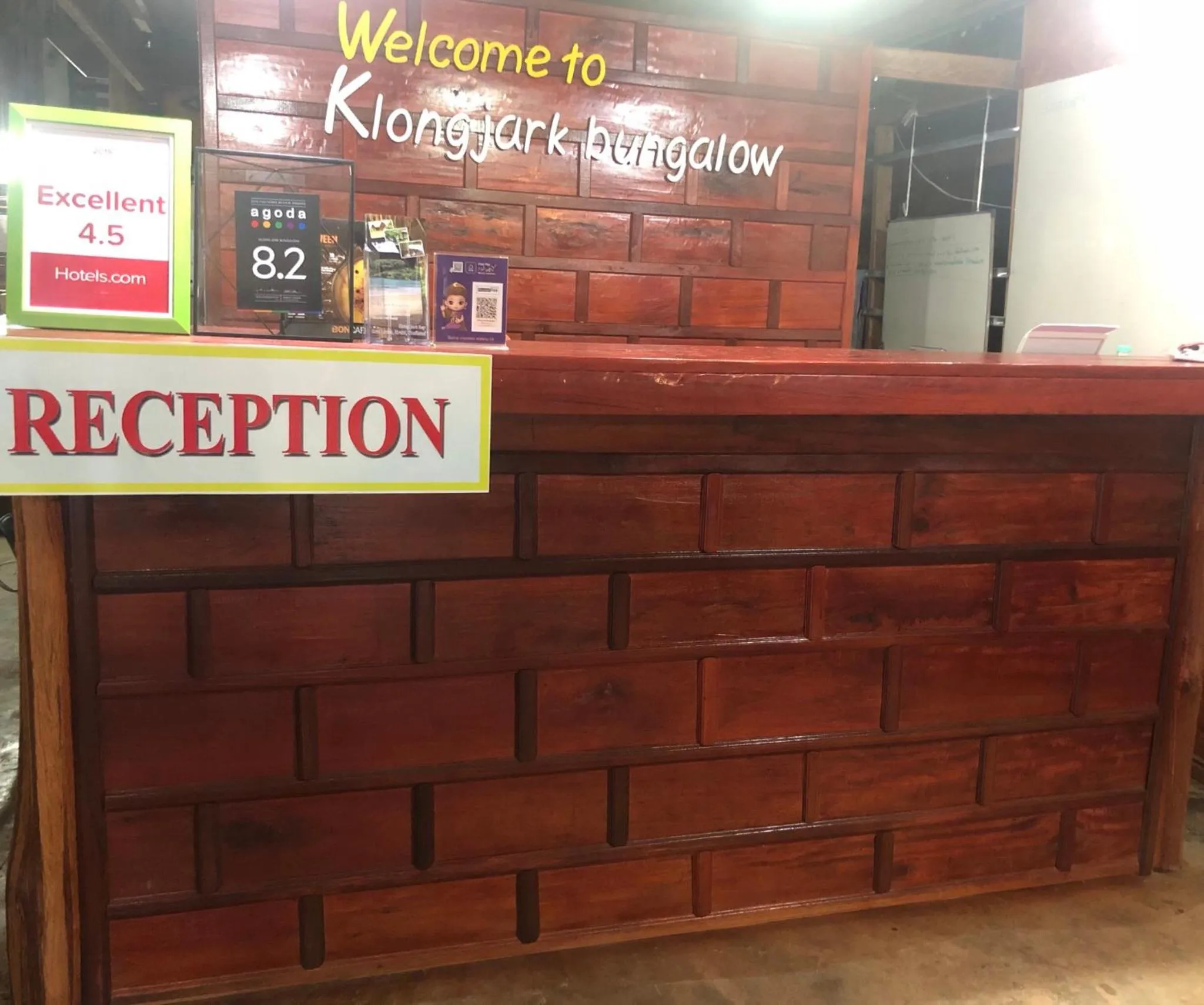 Facade/entrance in Klong Jark Bungalows