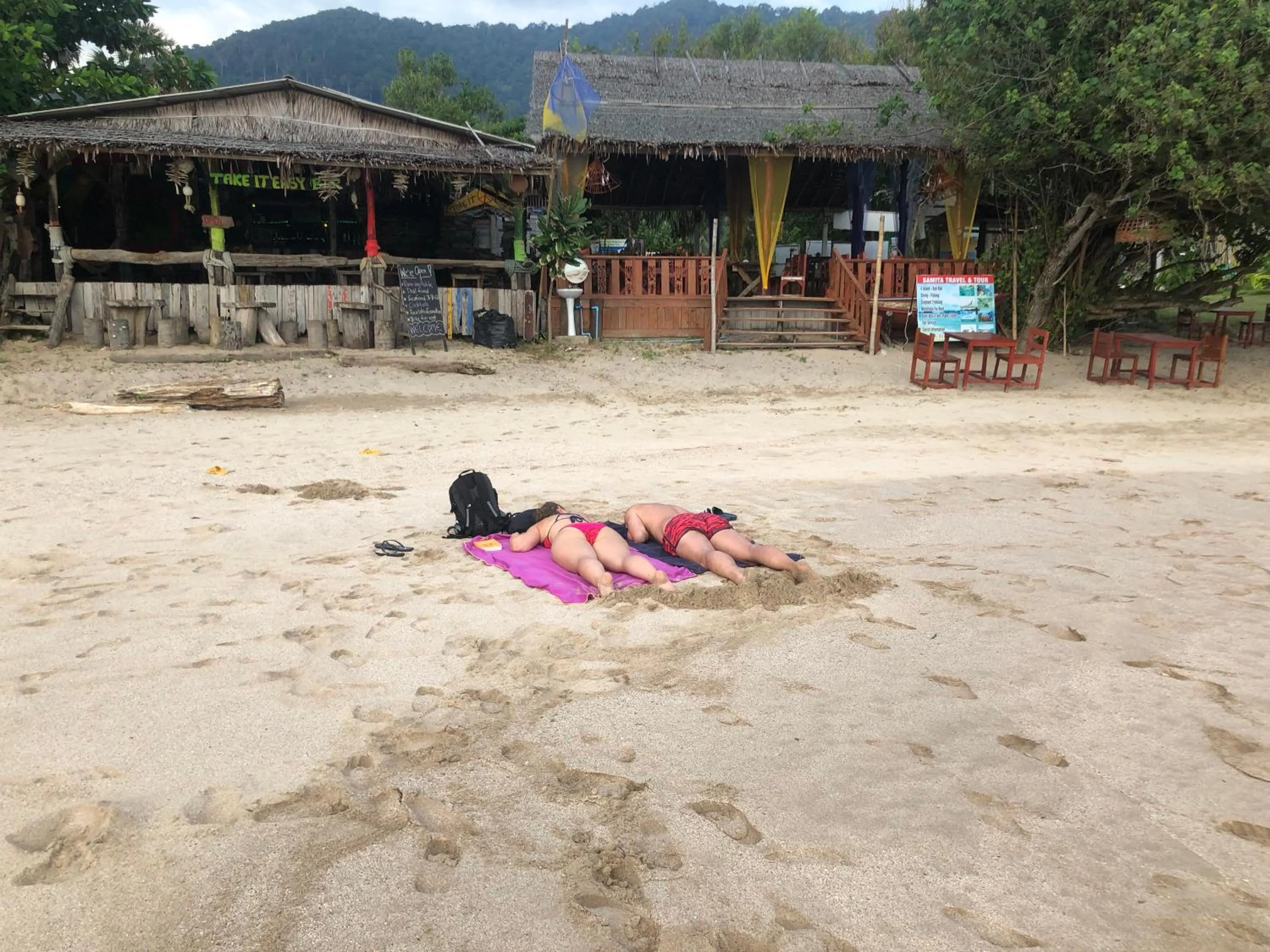 Sea view in Klong Jark Bungalows