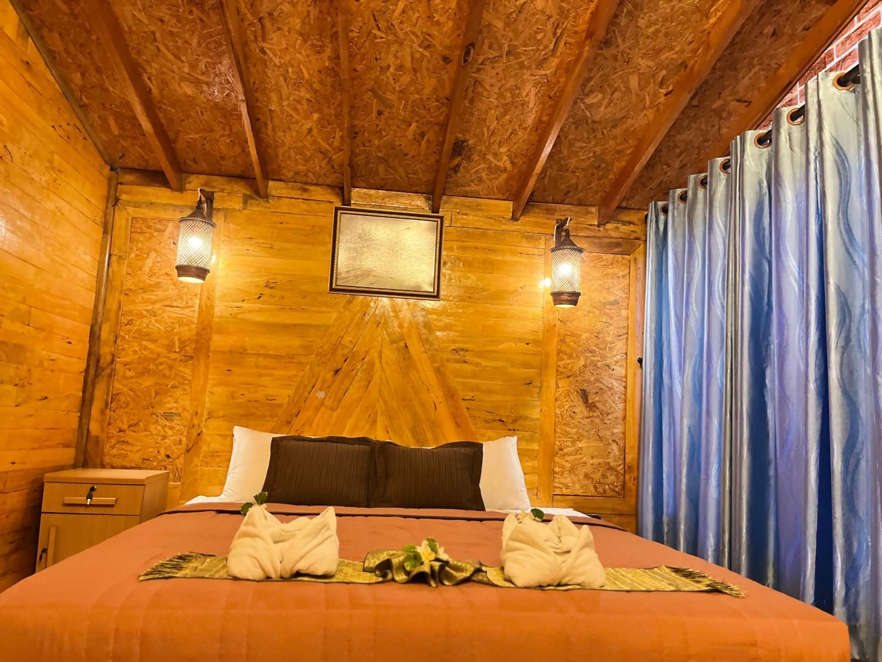 Bed in Klong Jark Bungalows