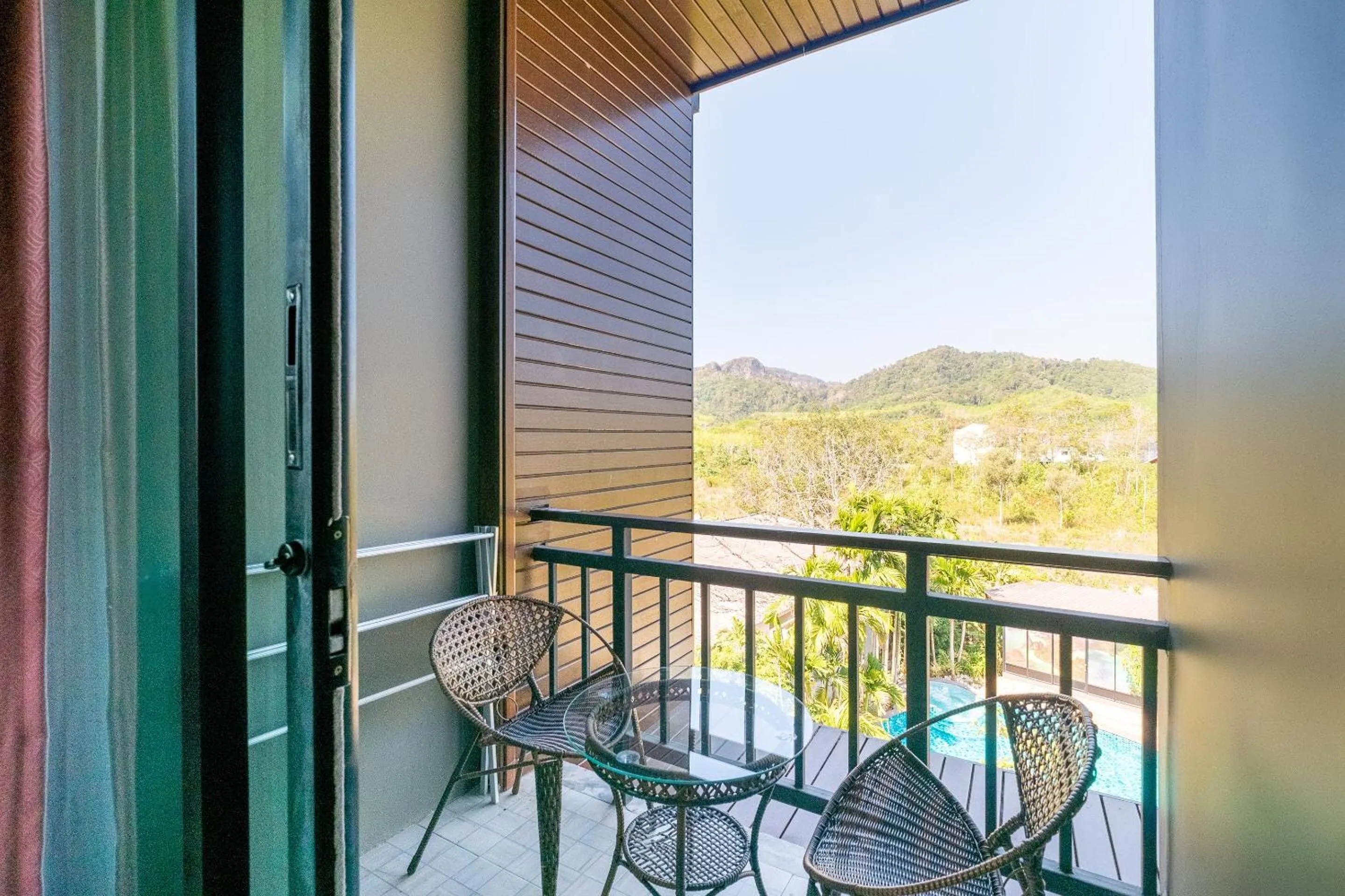 Balcony/Terrace in The Tama Hotel- SHA Plus