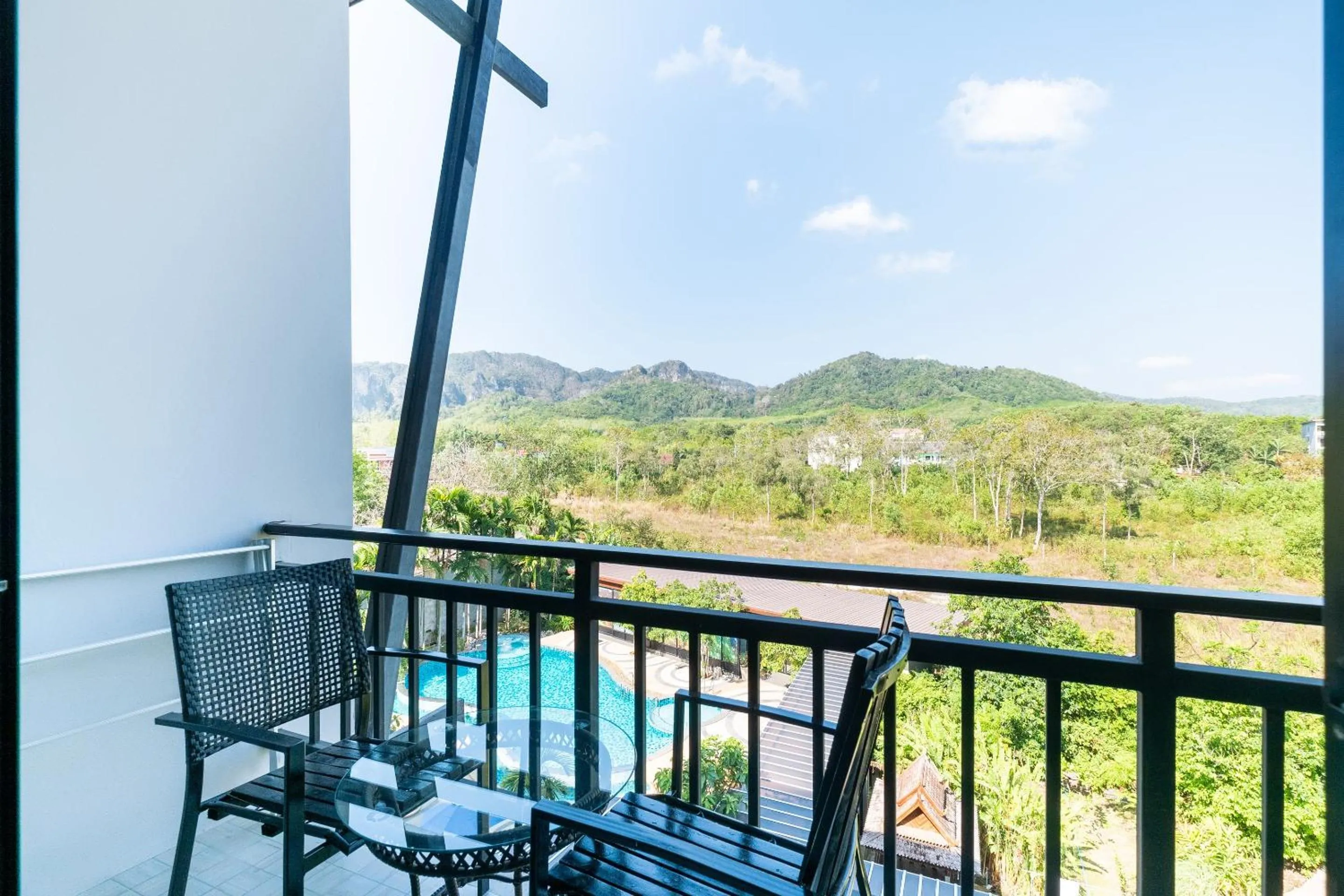 Balcony/Terrace in The Tama Hotel- SHA Plus