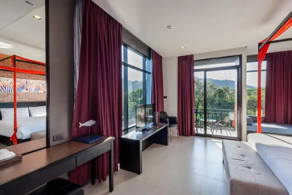 Bed in The Tama Hotel- SHA Plus Bed in The Tama Hotel- SHA Plus