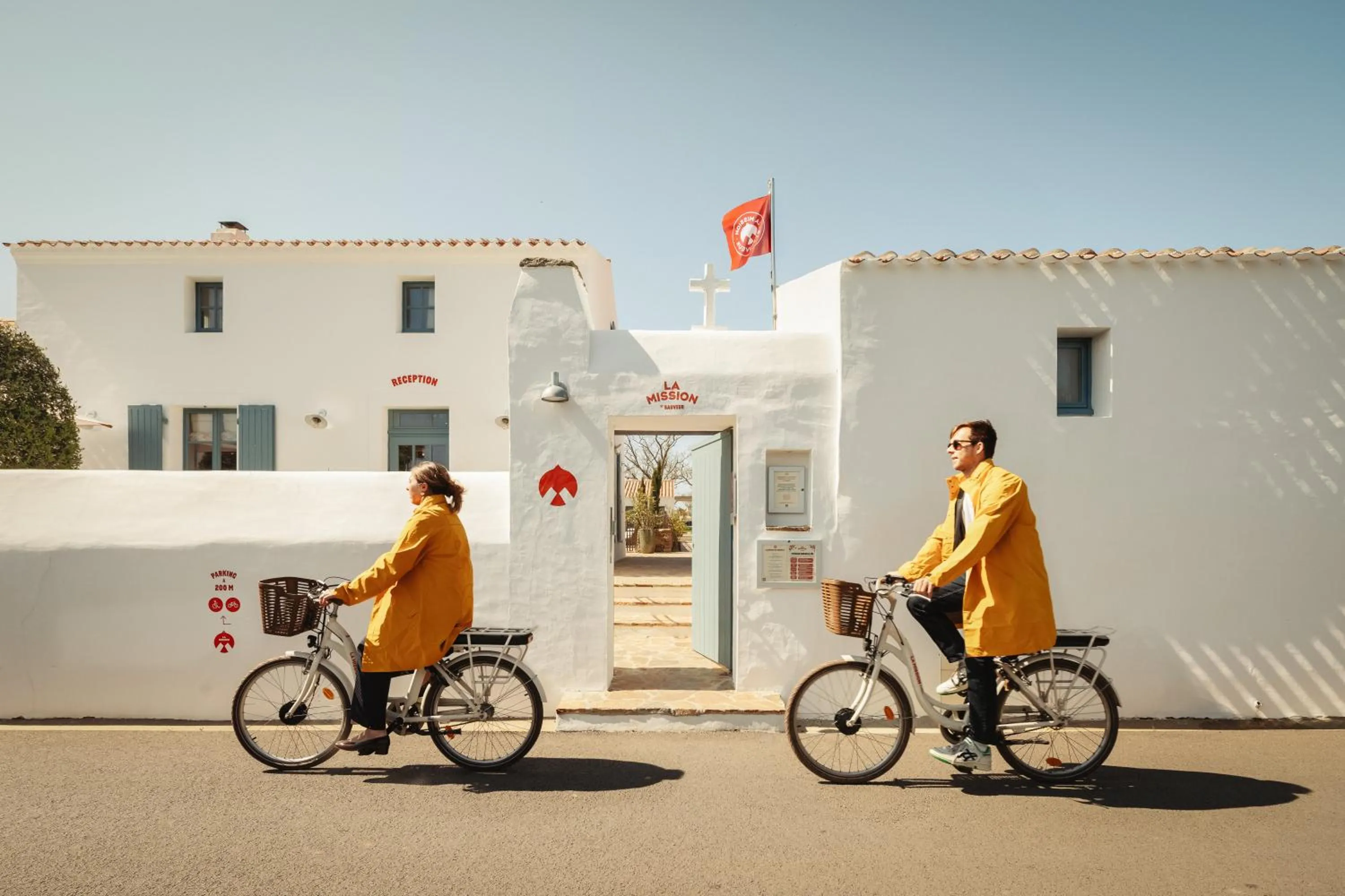 Facade/entrance in La Mission Hôtel & SPA - l'île d'Yeu