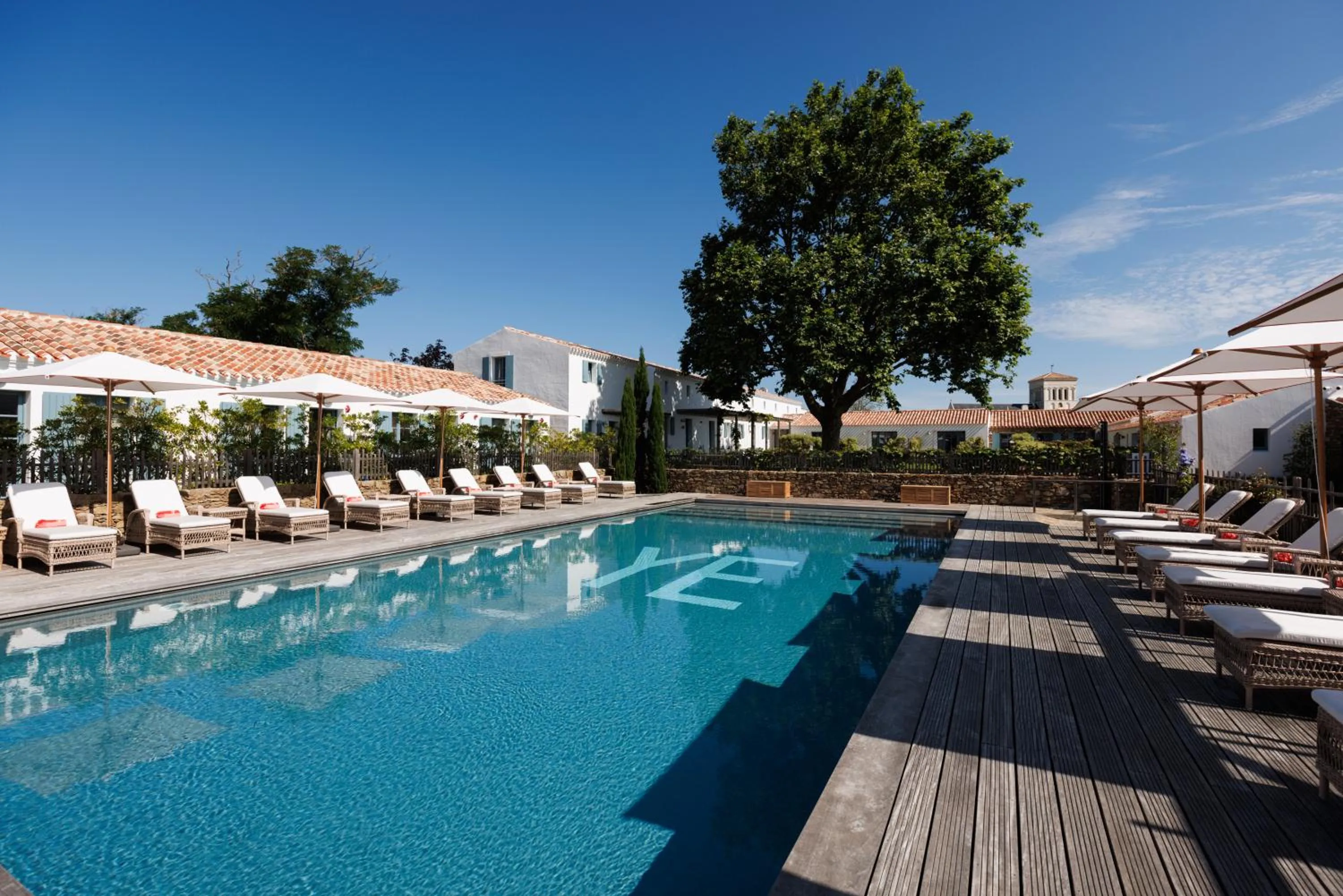 Swimming pool in La Mission Hôtel & SPA - l'île d'Yeu