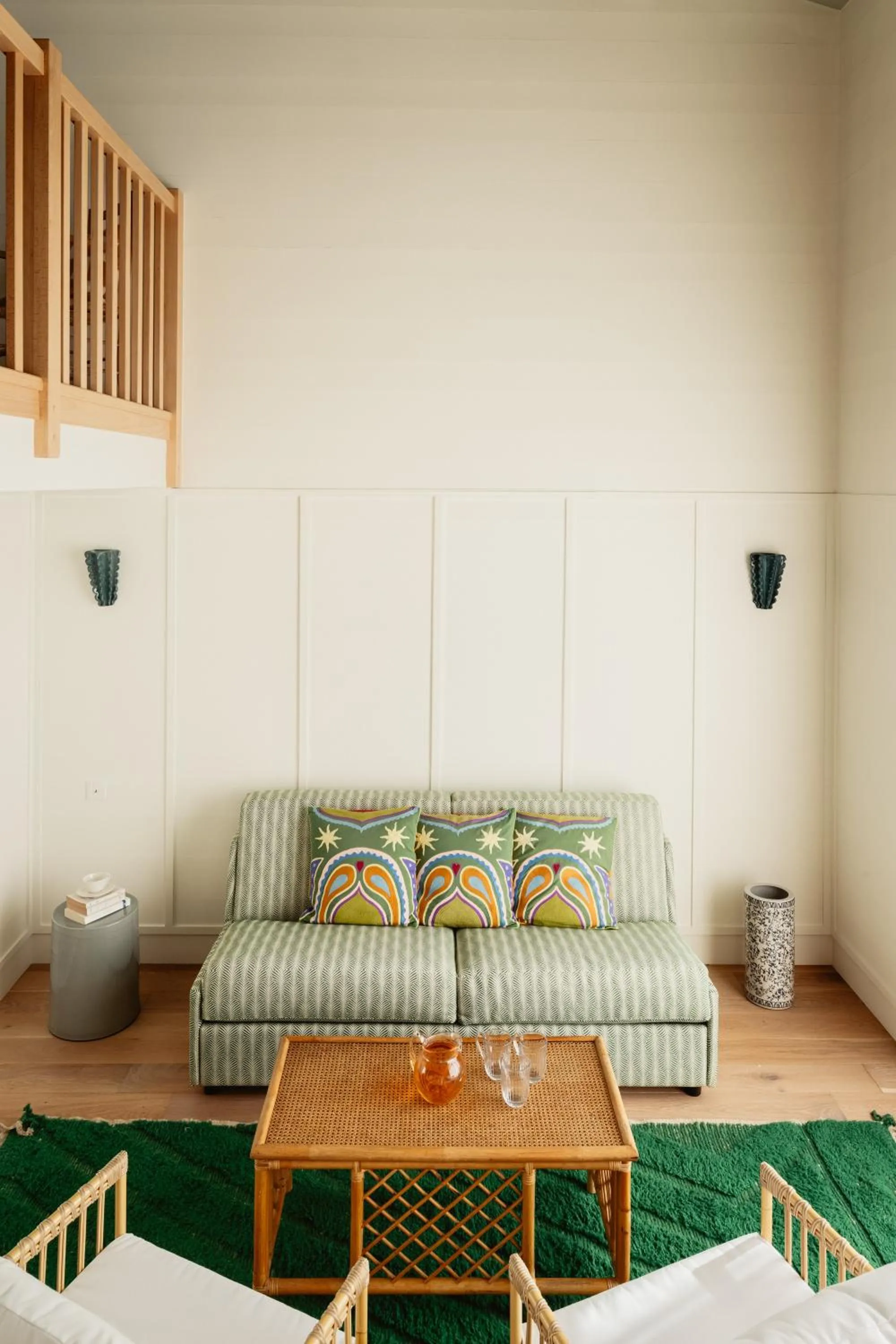 Living room in La Mission Hôtel & SPA - l'île d'Yeu