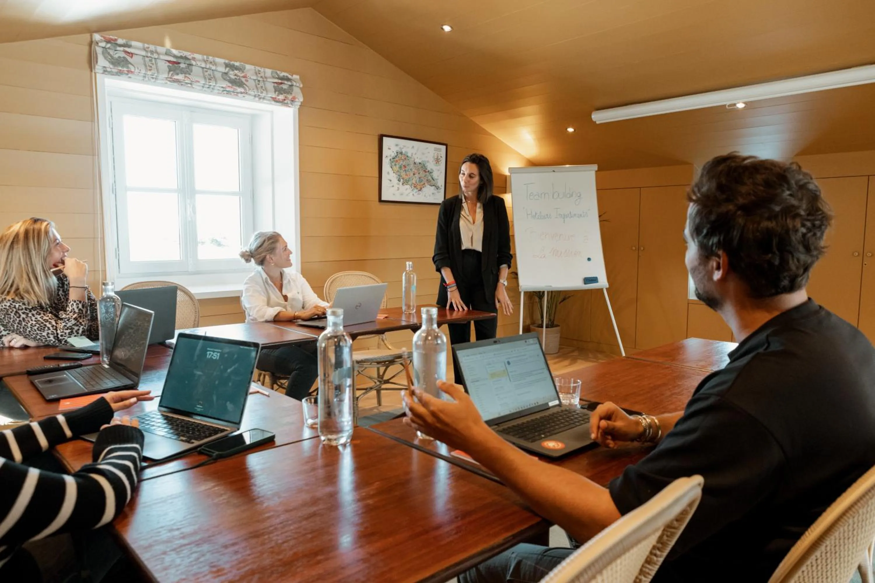 Seating area in La Mission Hôtel & SPA - l'île d'Yeu
