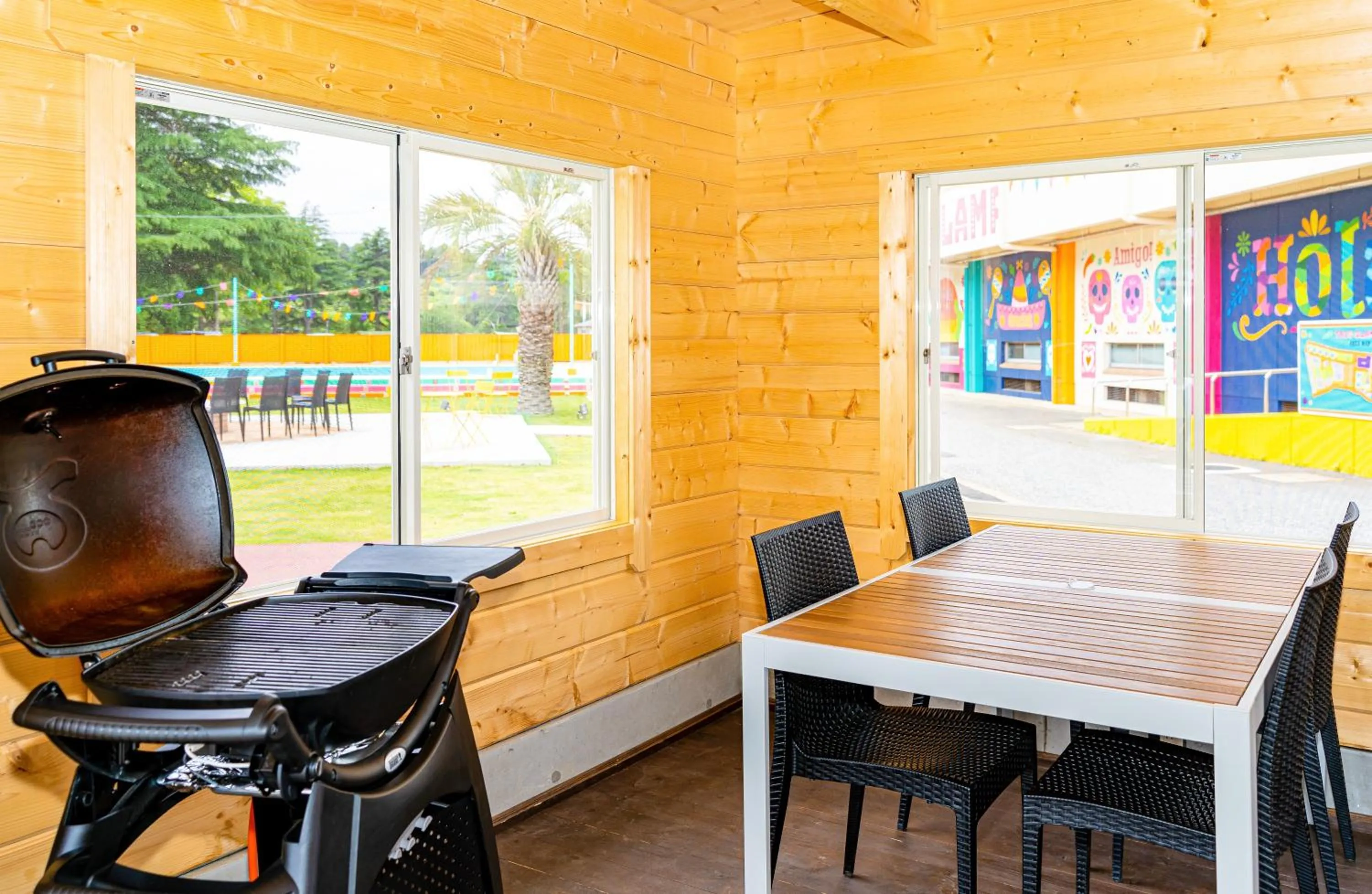 BBQ facilities in TACO GLAMP