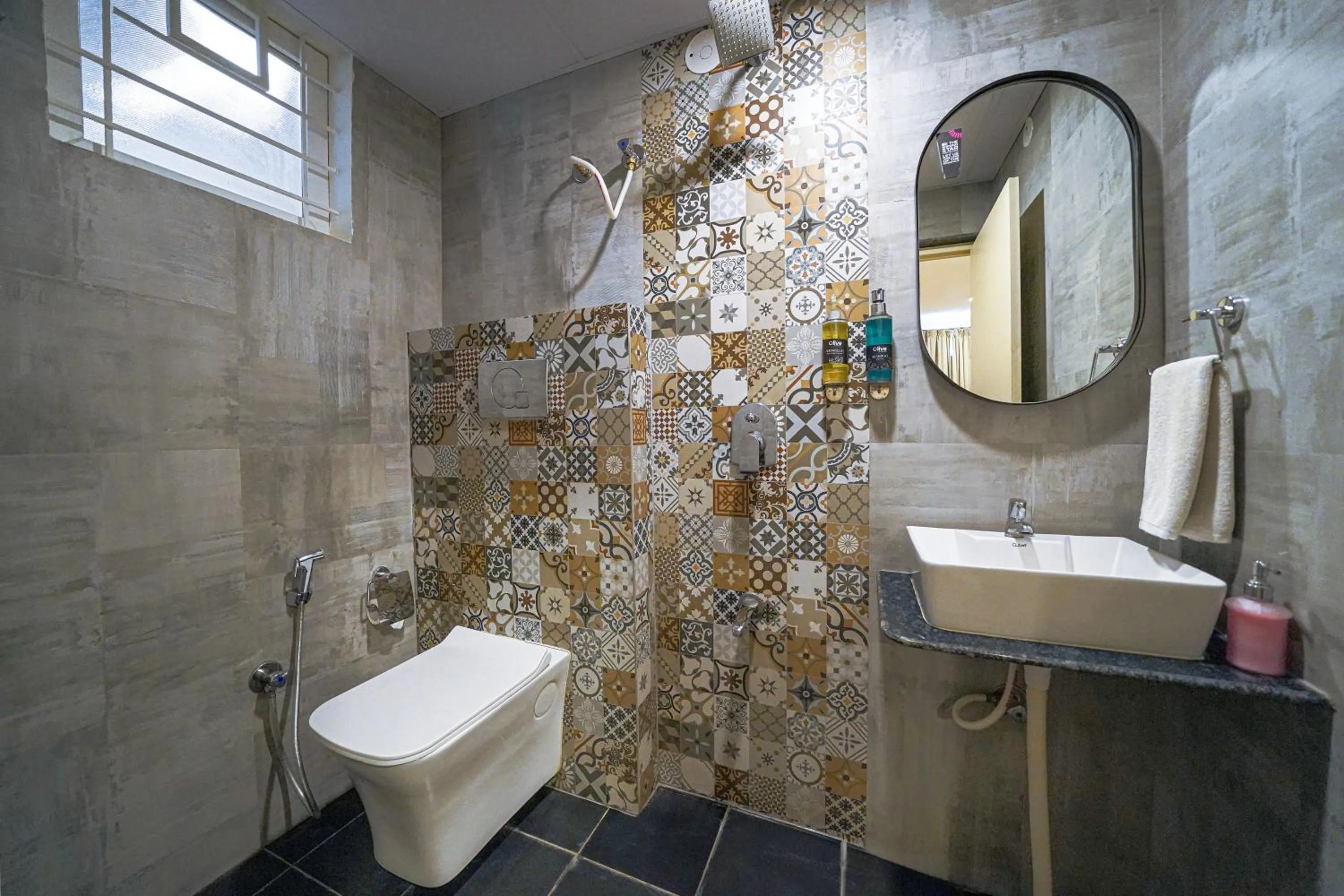 Shower in Olive Zip Koramangala 4th Block by Embassy Group