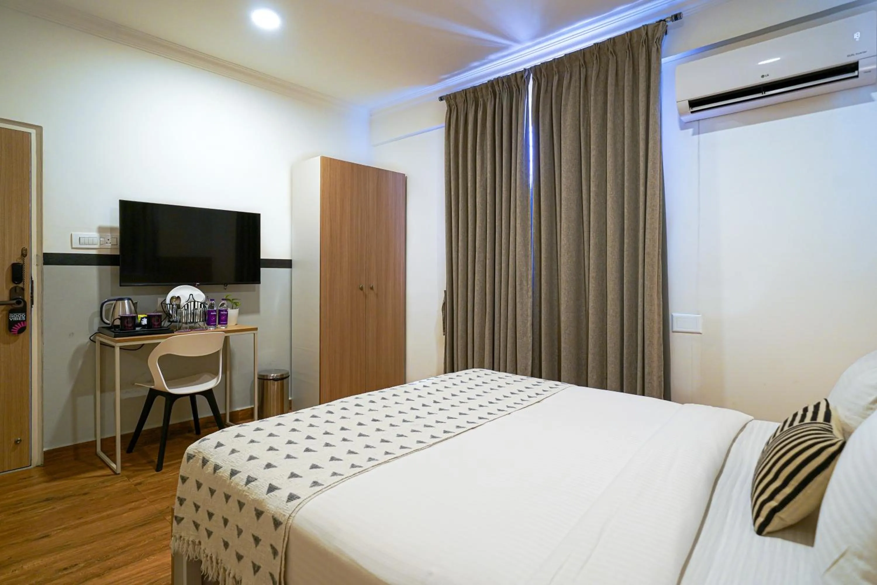 Bed in Olive Zip Koramangala 4th Block by Embassy Group