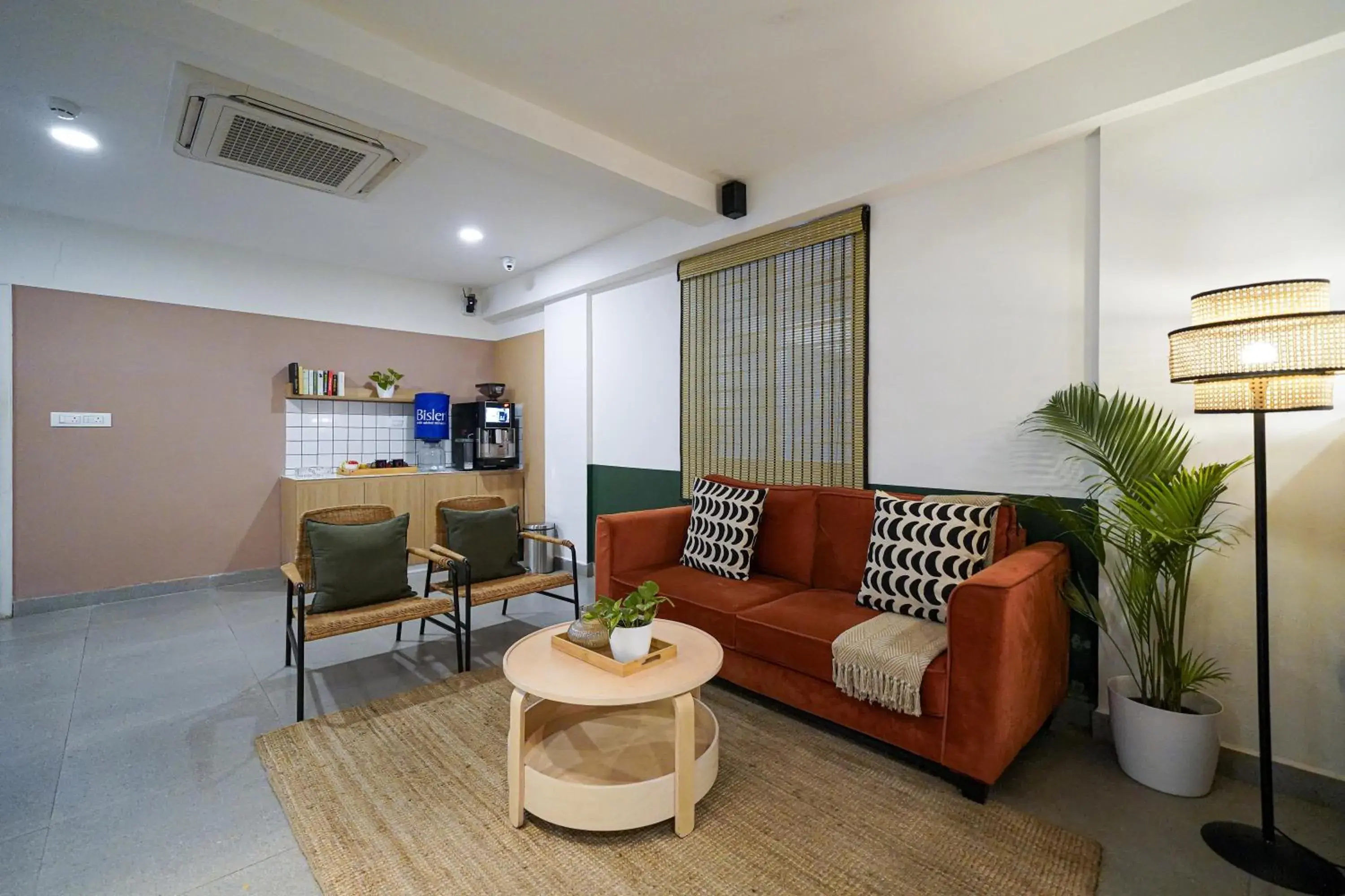 Lobby or reception in Olive Zip Koramangala 4th Block by Embassy Group Lobby or reception in Olive Zip Koramangala 4th Block by Embassy Group