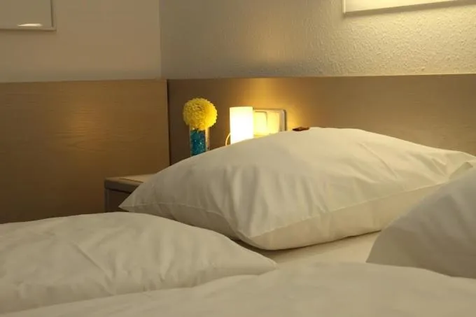 Bed in Hotel und Gasthof Zur Laute